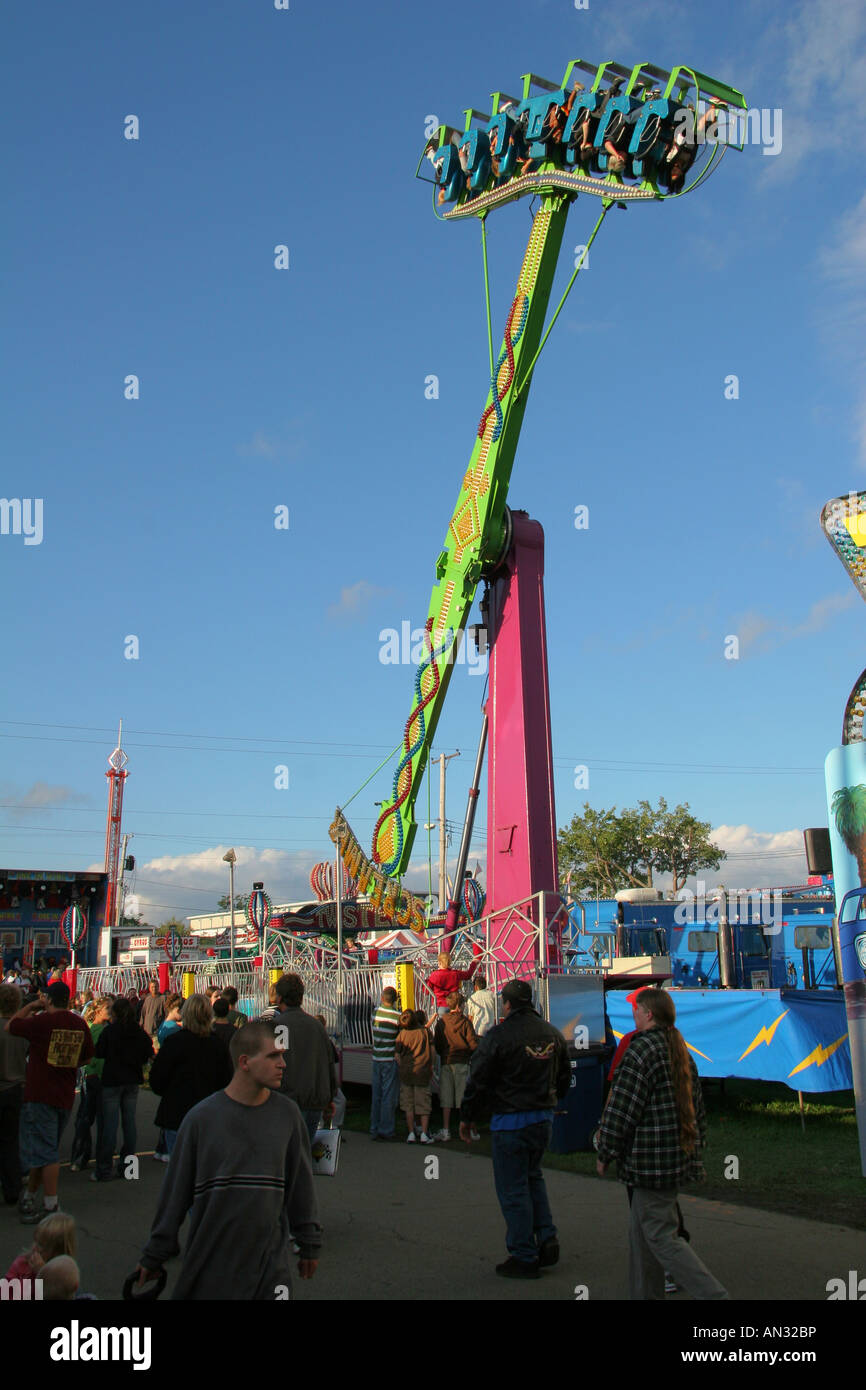 Canfield fair midway people hires stock photography and images Alamy