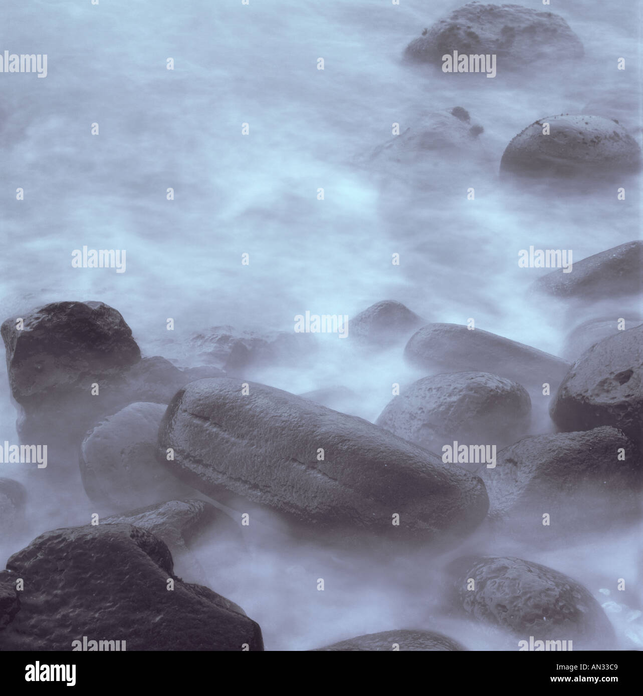 Waves crash on front strand hi-res stock photography and images - Alamy