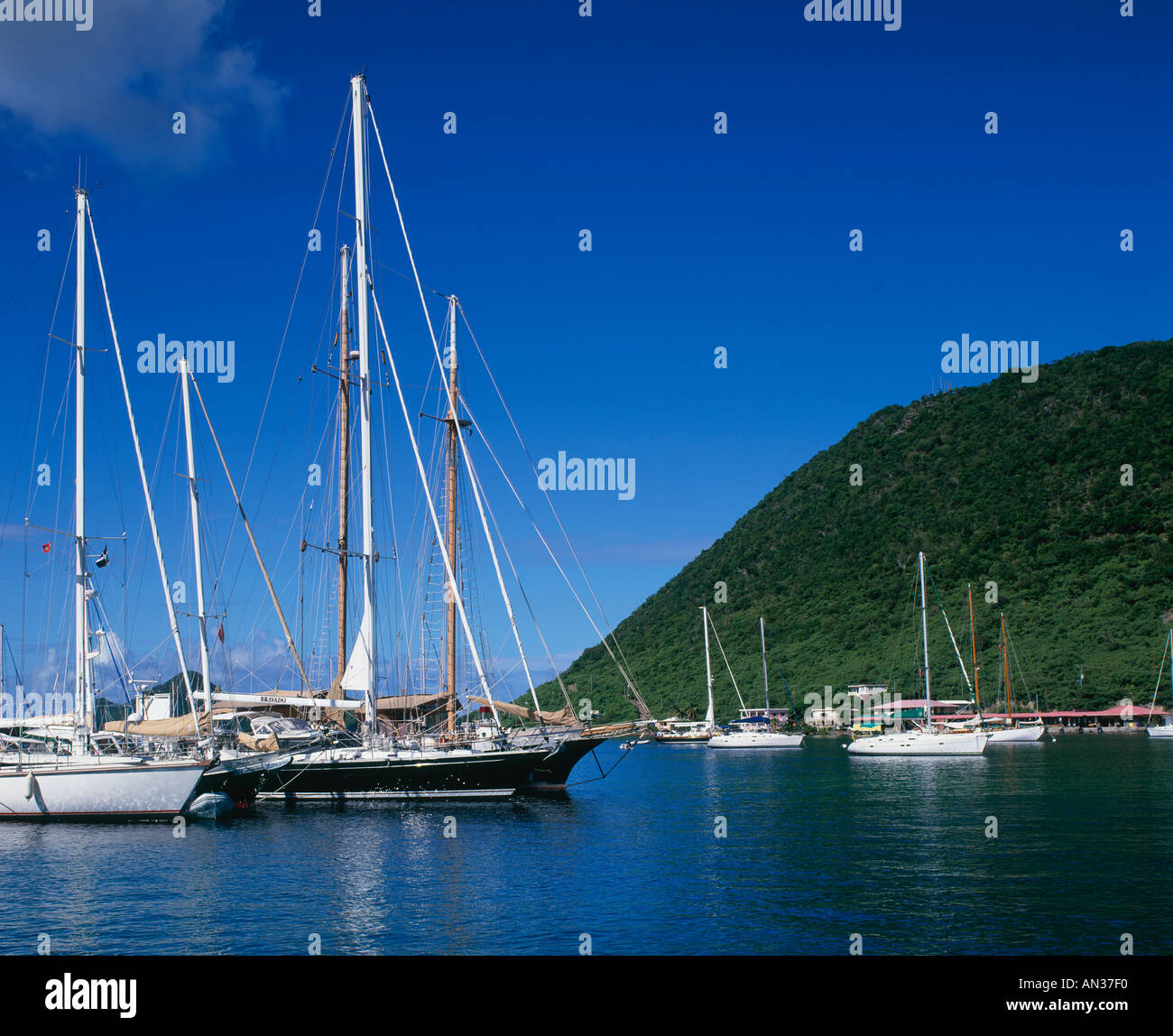 'Frenchmans Cay' West End Tortola British Virgin Islands Caribbean Stock Photo
