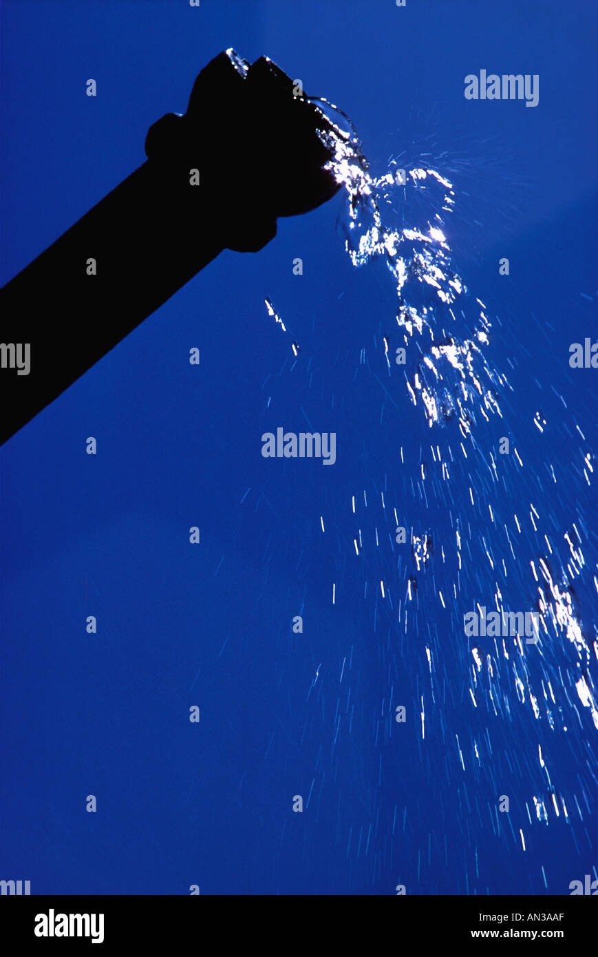 Irrigation Pipe Fresno spraying water CA USA Stock Photo Alamy