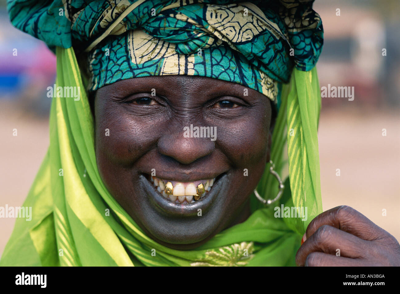 African Woman / Portrait, Banjul, Gambia Stock Photo - Alamy