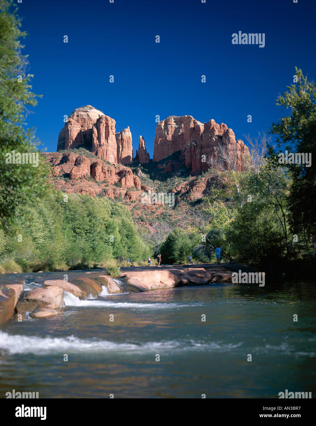 Arizona Red Rocks Red Rock State Park / Cathedral Rock, Sedona, Arizona, USA Stock Photo ...