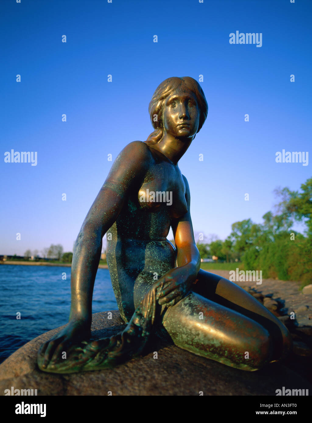 Little Mermaid Statue, Copenhagen, Denmark Stock Photo Alamy