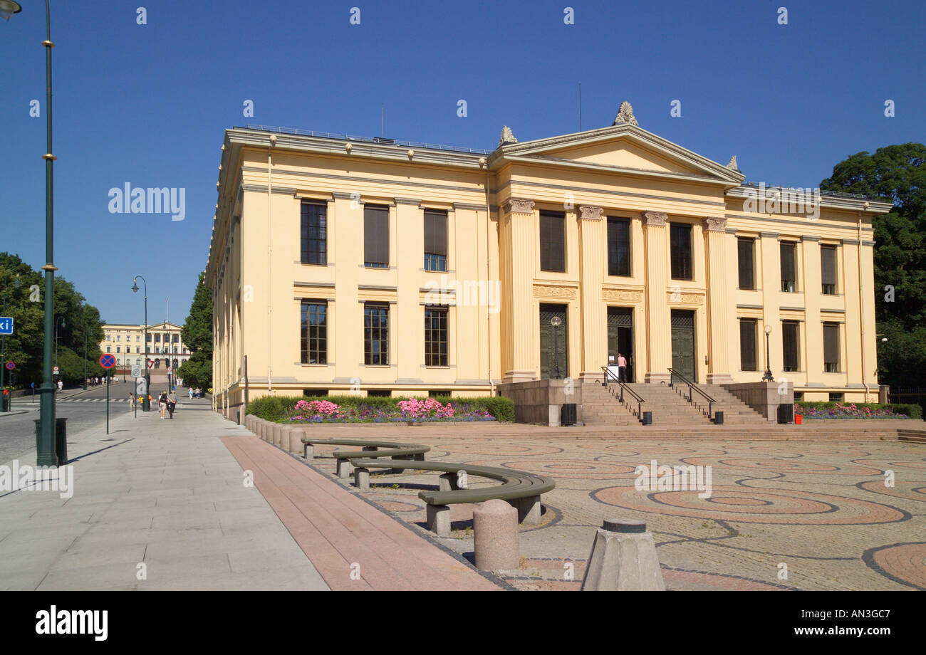 The University Oslo Norway Stock Photo Alamy