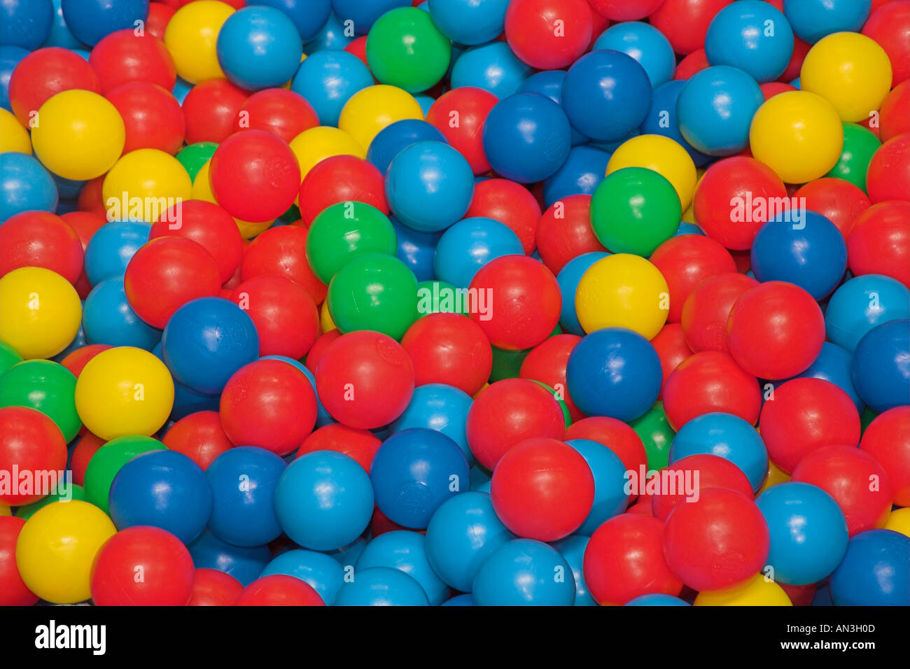 Coloured spheres Stock Photo