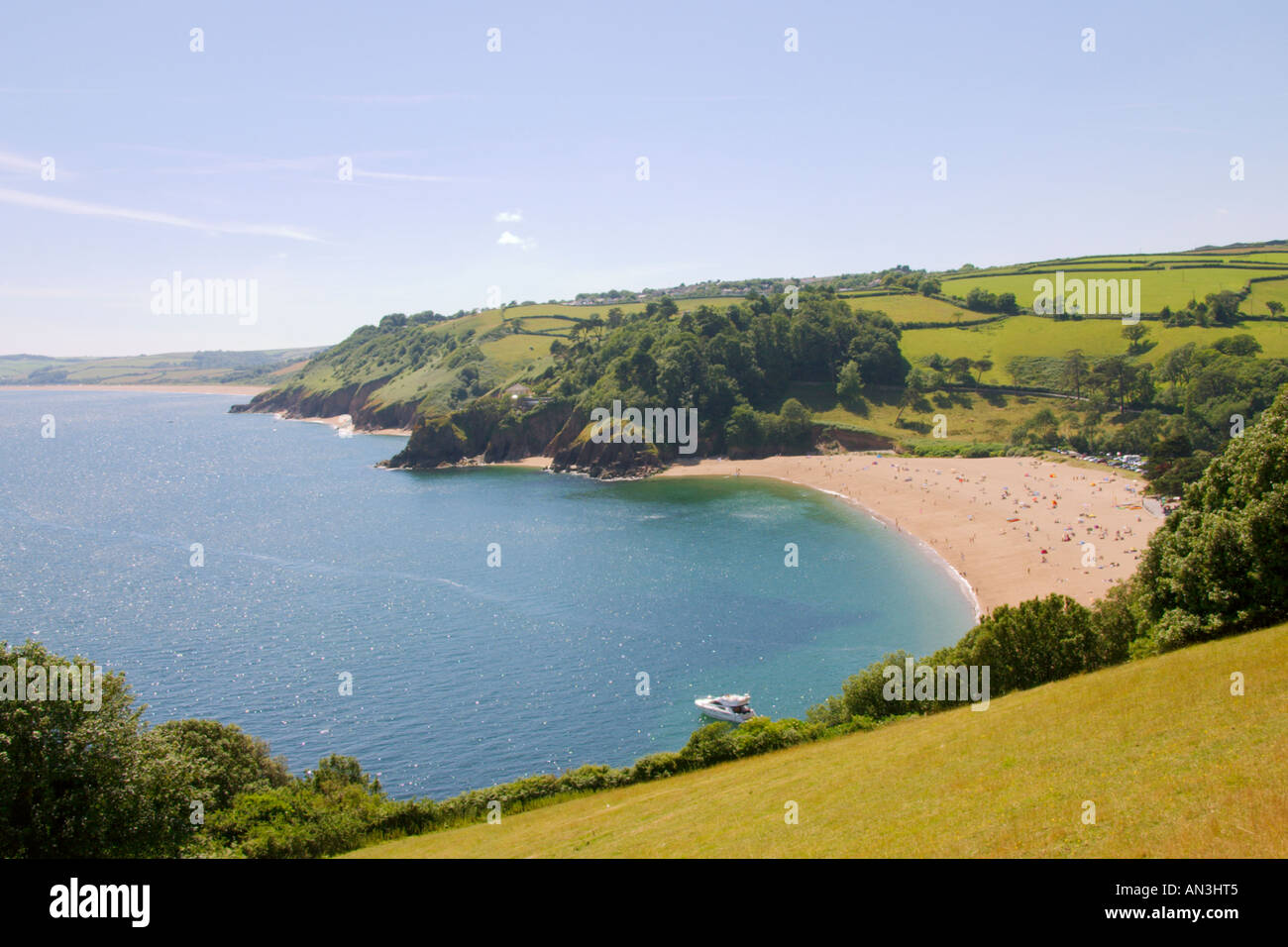 Blackpool Sands, Devon, UK Stock Photo Alamy