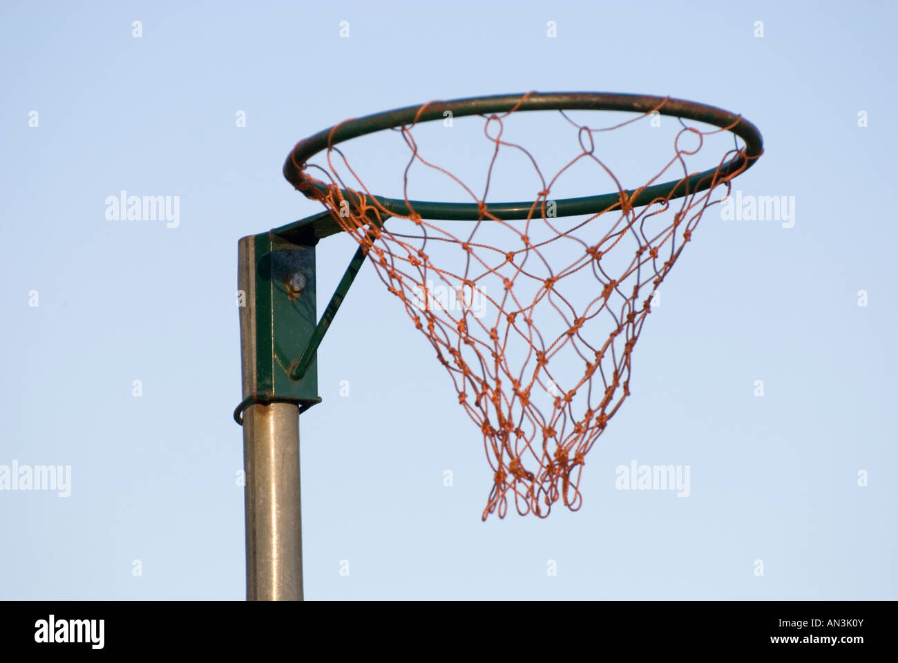 Netball hoop Stock Photo