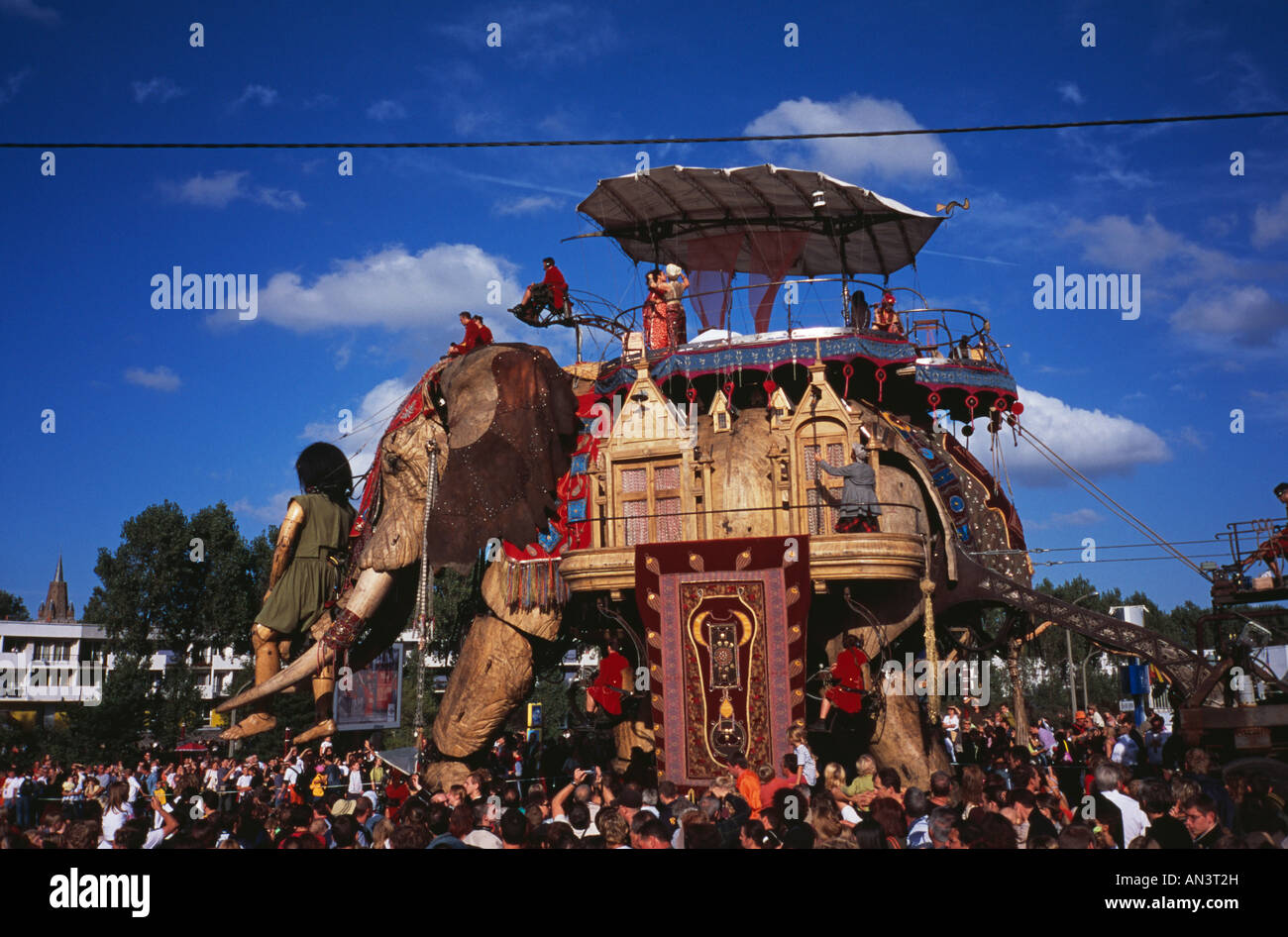 The Sultan's Elephant in Calais, France Stock Photo Alamy