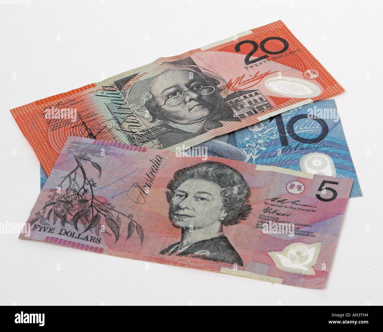 Australian Dollar Notes Stock Photo - Alamy