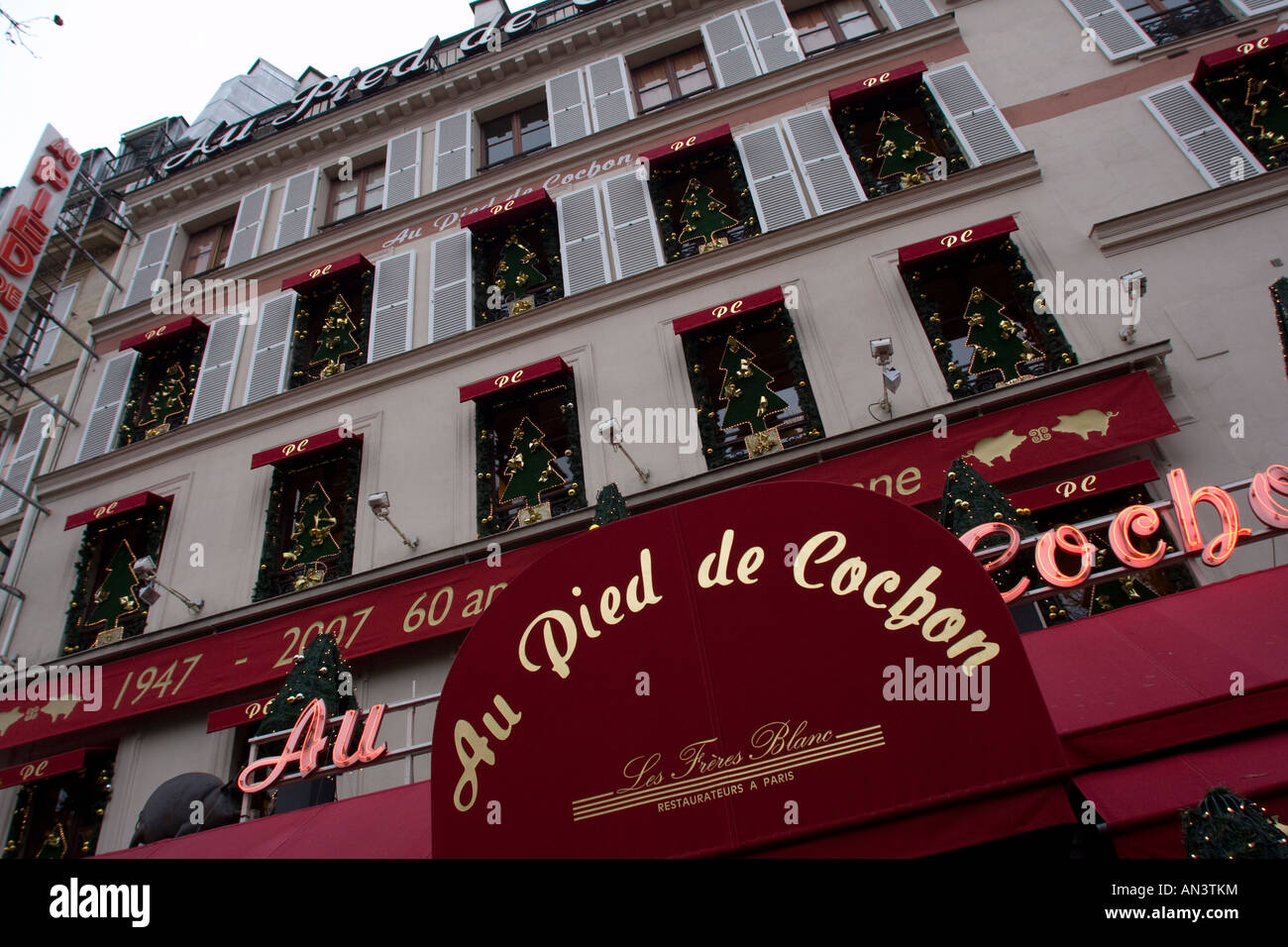 Au Pied de Cochon restuarant Les Halles Paris France Stock Photo Alamy Au Pied de Cochon restuarant Les Halles Paris France Stock Photo Alamy