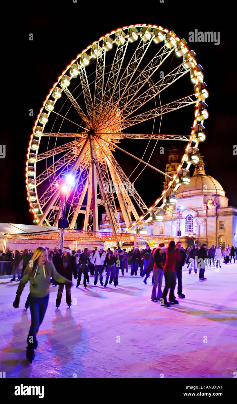 Cardiff winter wonderland ice hires stock photography and images Alamy