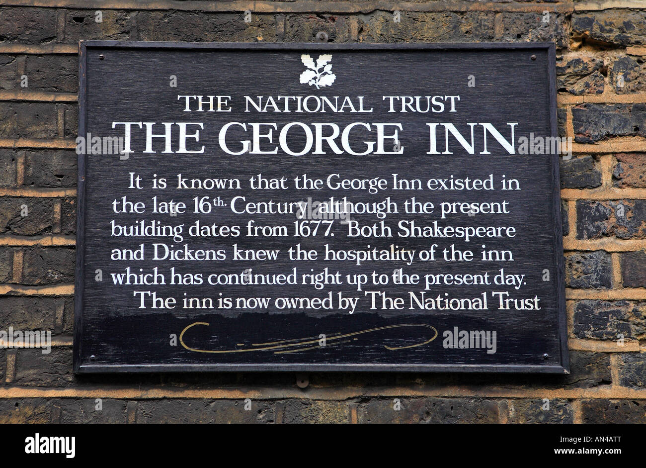 The George Inn, Southwark Stock Photo