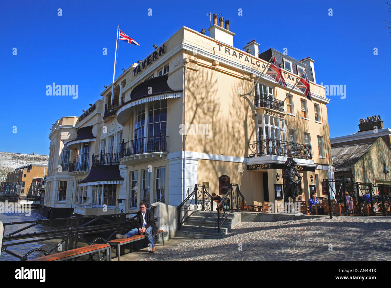 Trafalgar Tavern, Greenwich Stock Photo Alamy