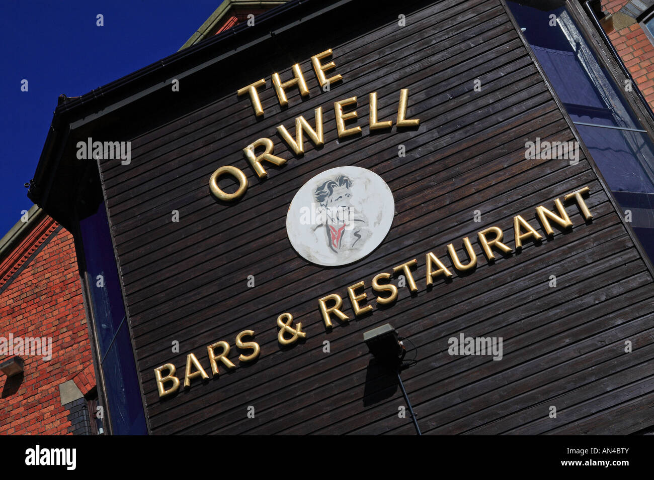 The (George) Orwell Bar And Restaurant, Wigan Pier Stock Photo