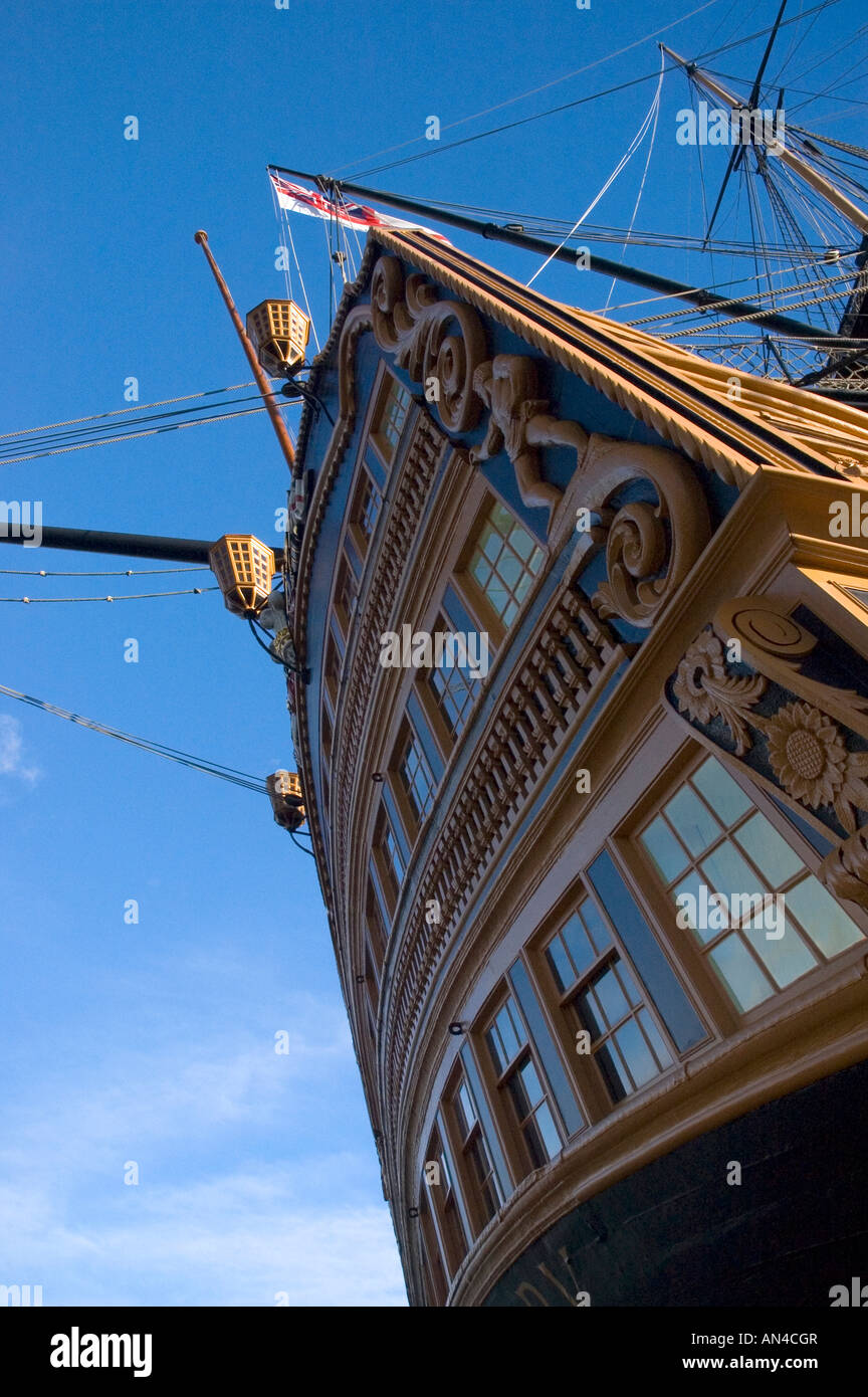 HMS Victory Portsmouth Dockyard Hampshire England UK Stock Photo Alamy