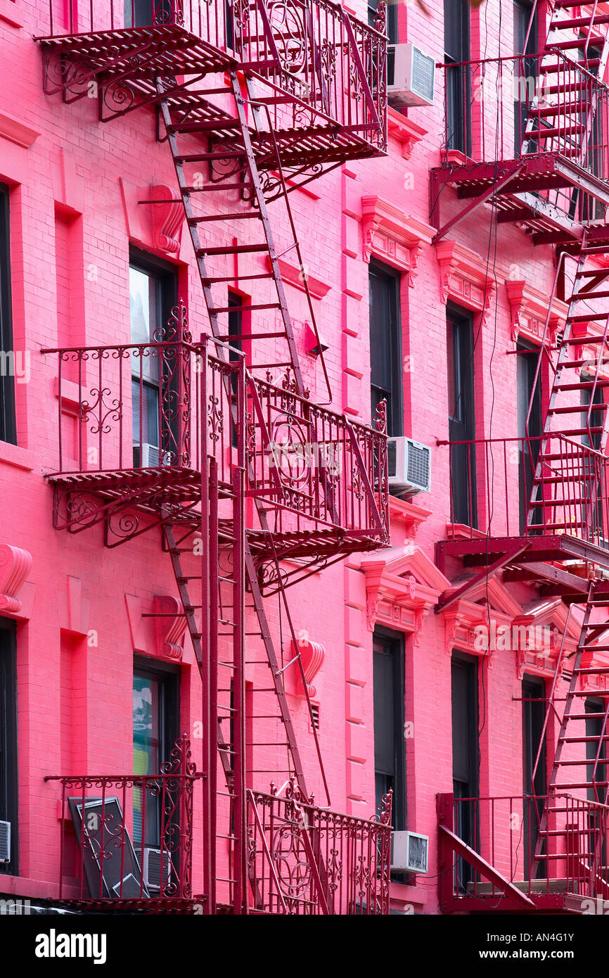 Fire escape new york hires stock photography and images Alamy