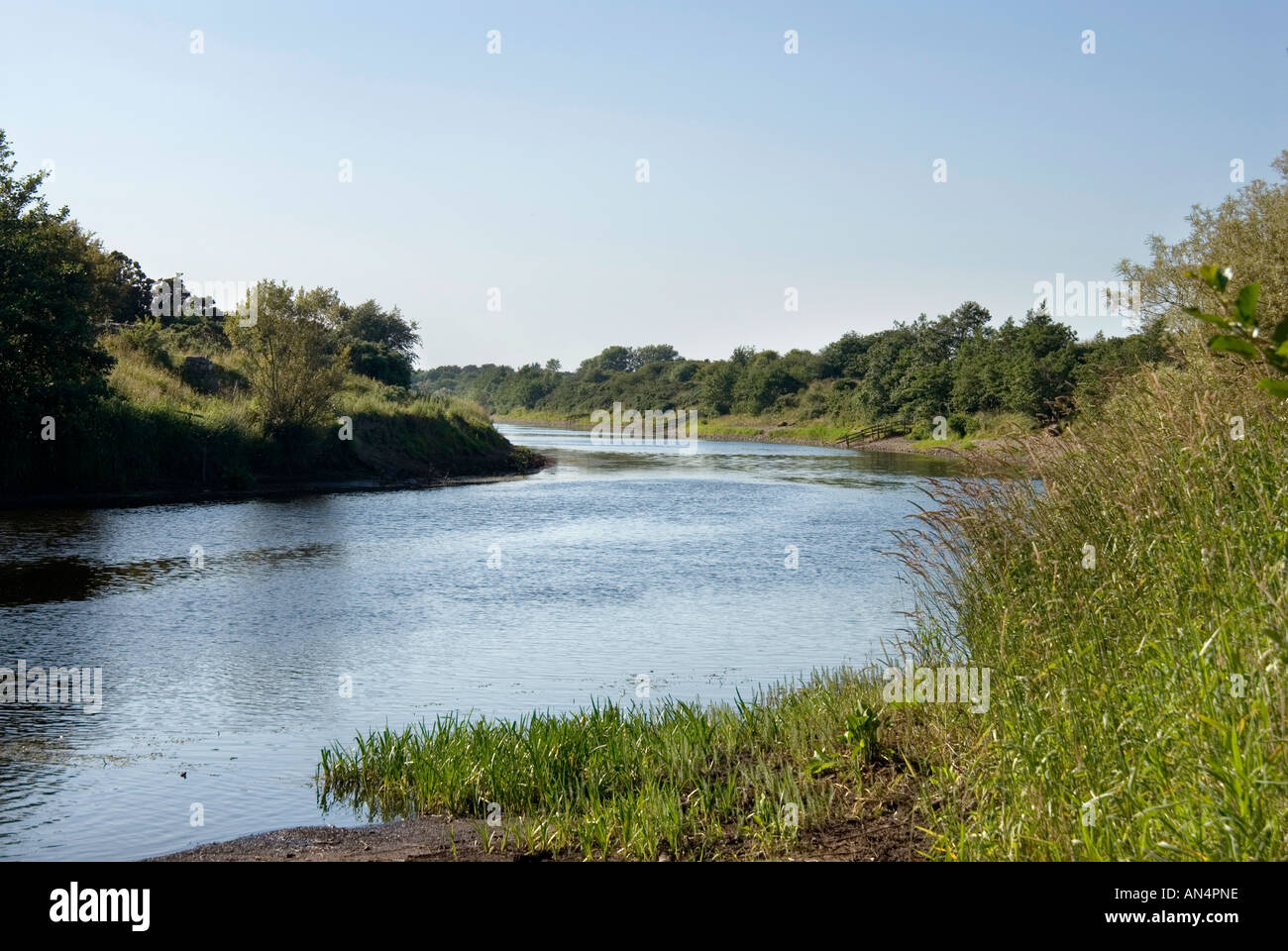 River Moy, Ballina, Co. Mayo, Ireland Stock Photo Alamy
