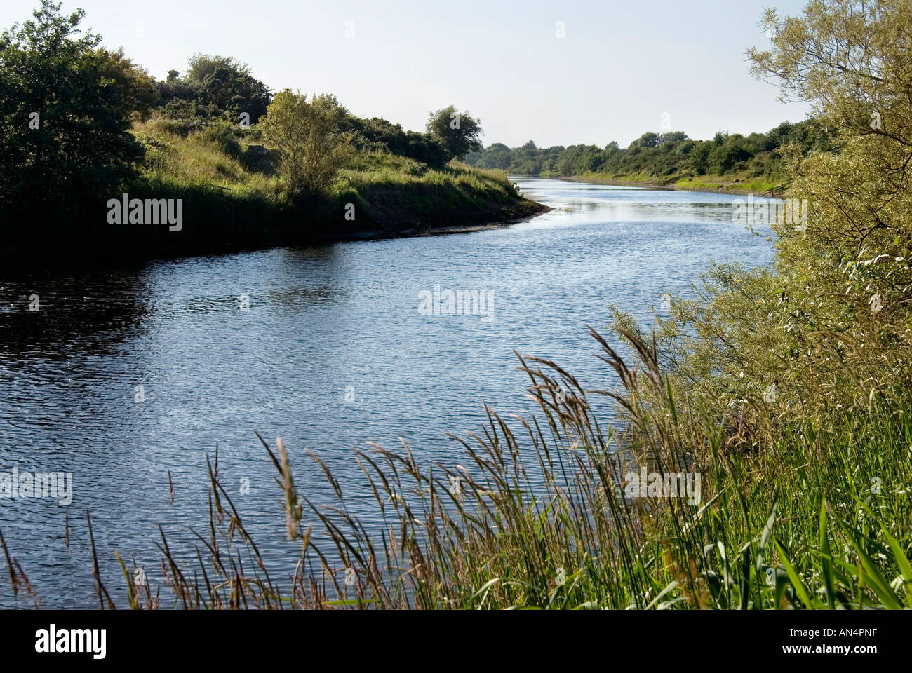 River Moy, Ballina, Co. Mayo, Ireland Stock Photo Alamy