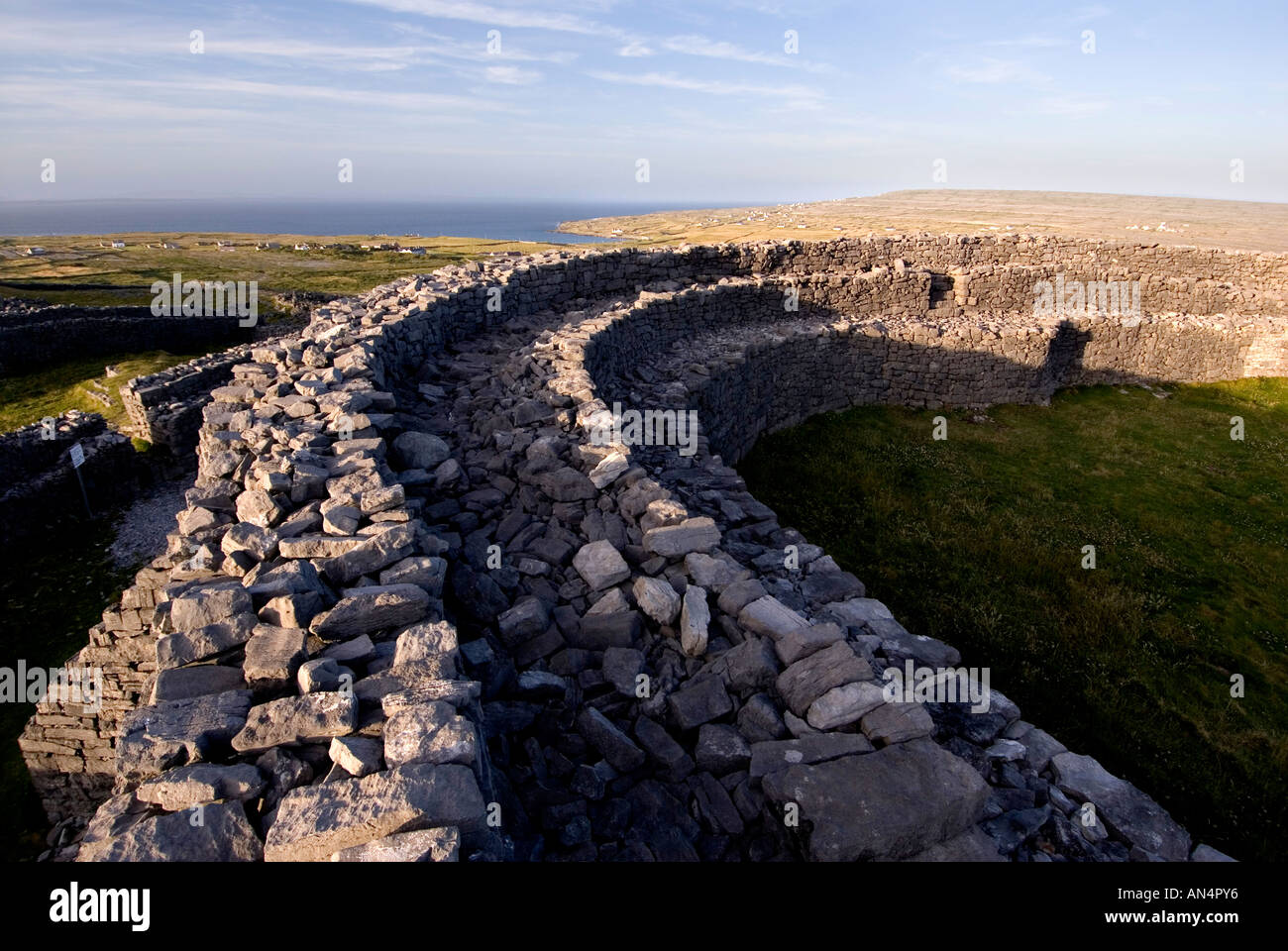 Dun Angus Fort, Inishmore, Aran Islands, Ireland Stock Photo - Alamy