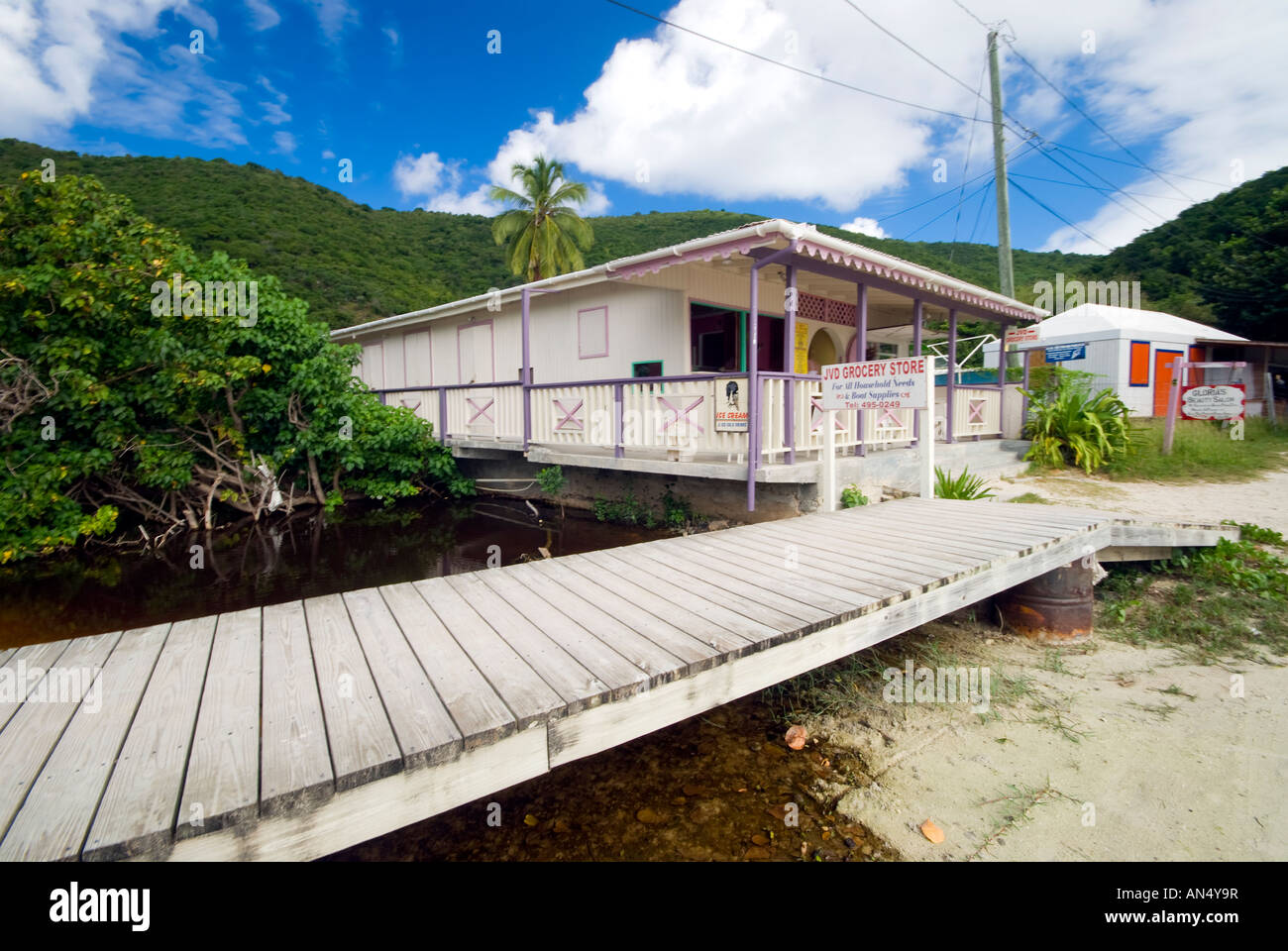 Virgin islands boardwalk hi-res stock photography and images - Alamy