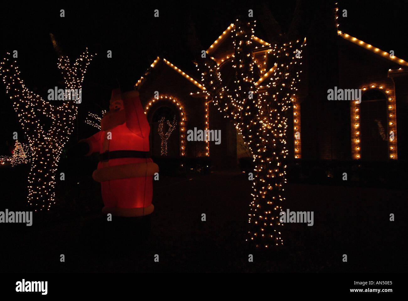 Christmas Celebration In Texas High Resolution Stock Photography and
