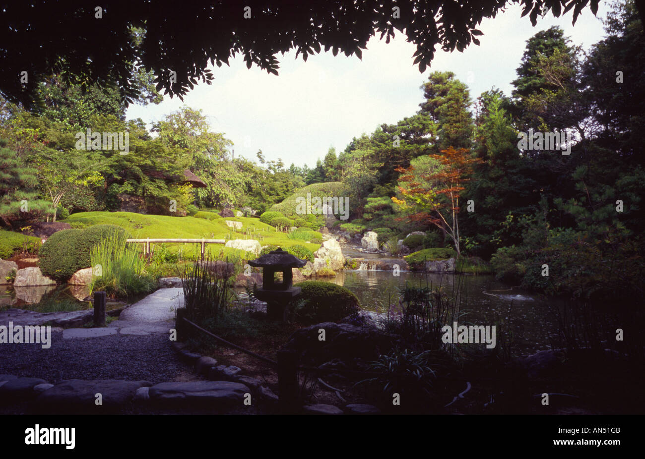 The Garden of Taizo-in, kyoto, Japan Stock Photo