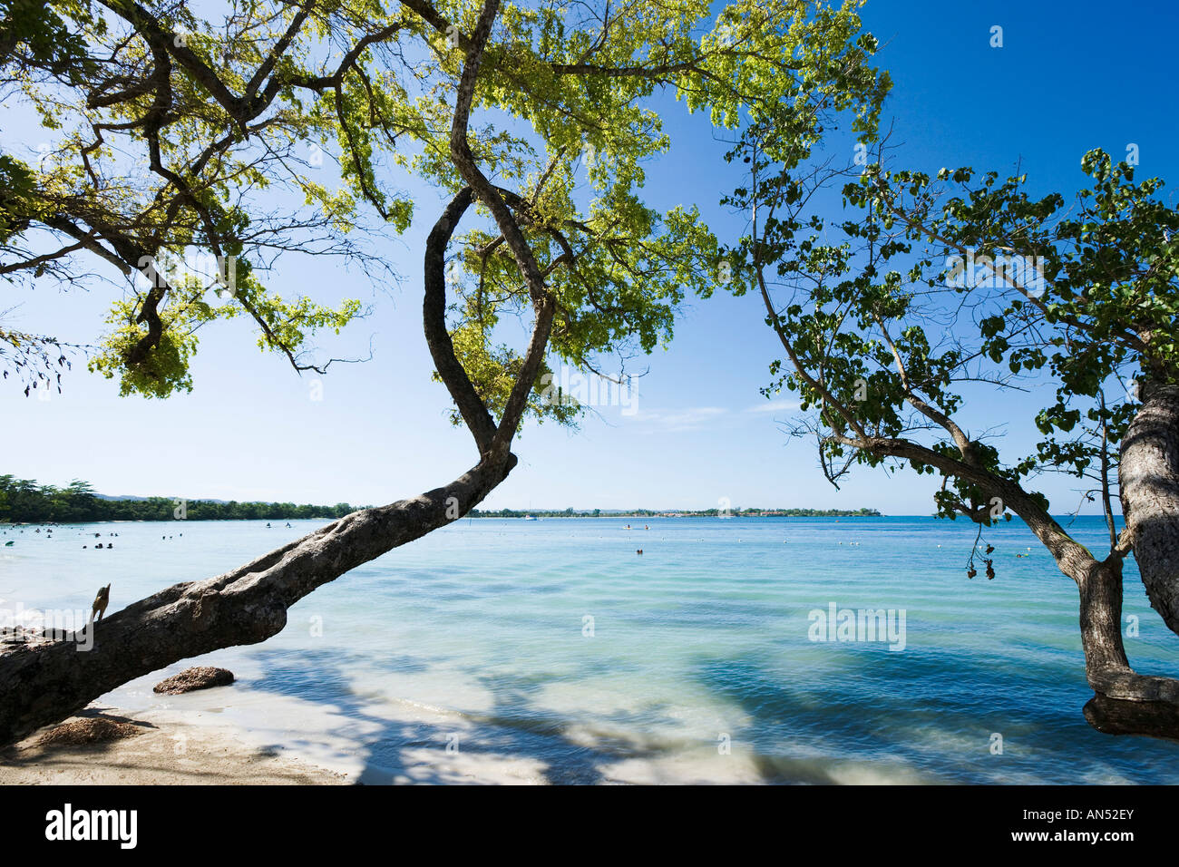 Beach outside Riu Negril Hotel, Bloody Bay, Negril, Jamaica, Caribbean
