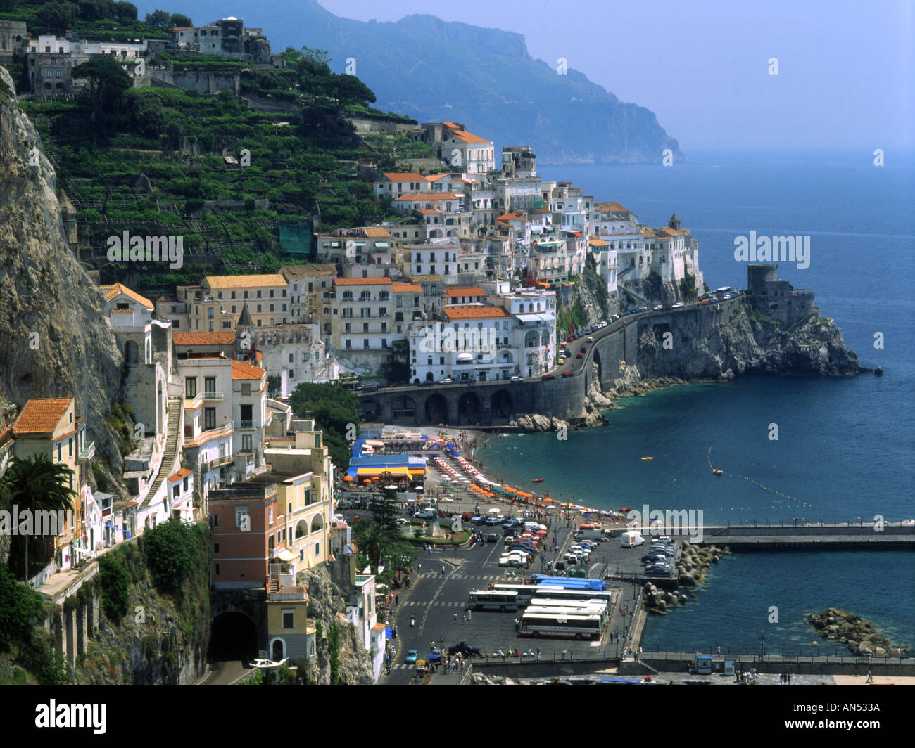 Italy Amalfi Stock Photo