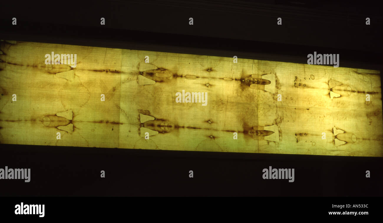 Italy Turin Shroud Stock Photo