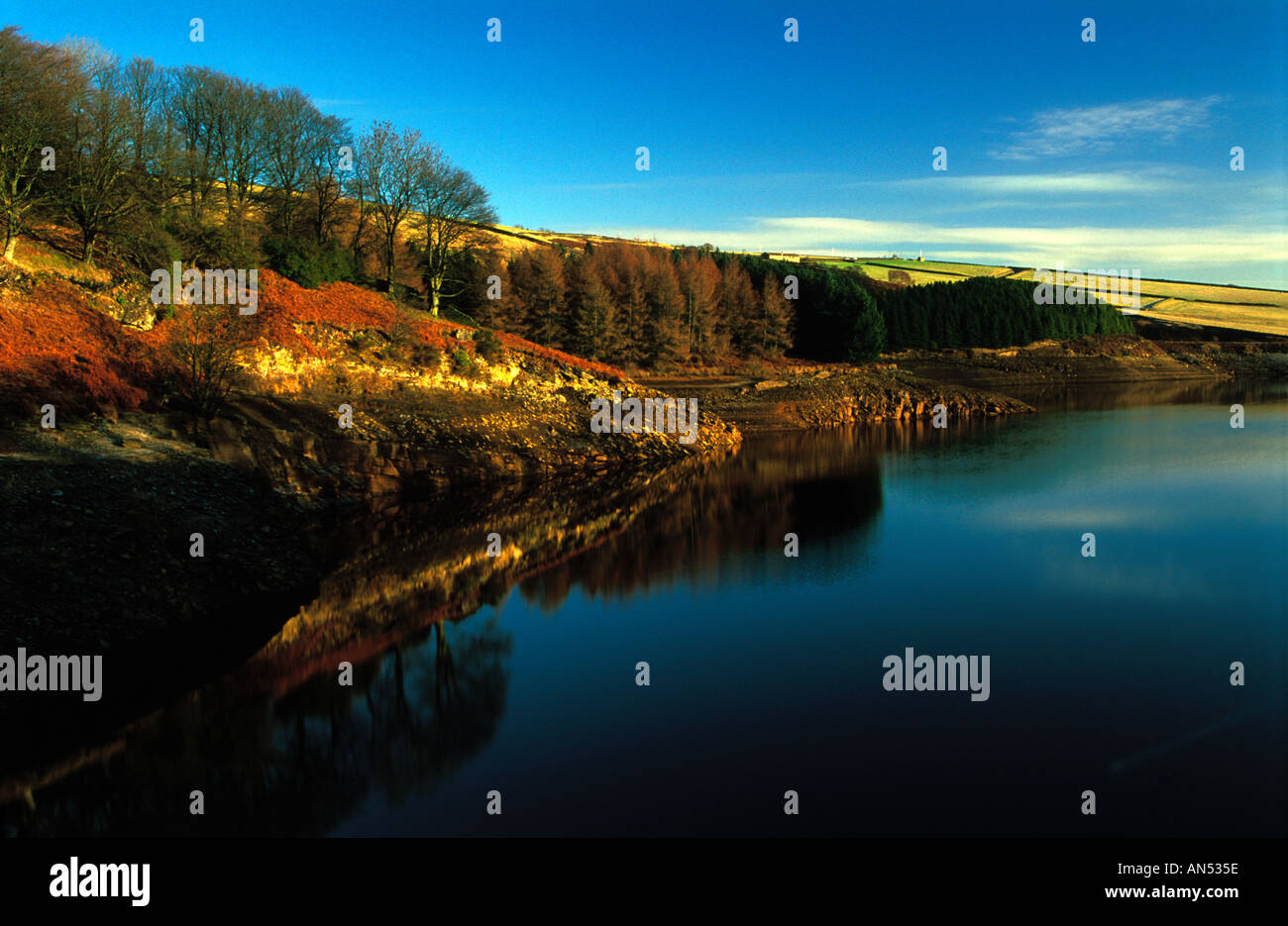 Digley Reservoir, Holmfirth, Peak District National Park, West