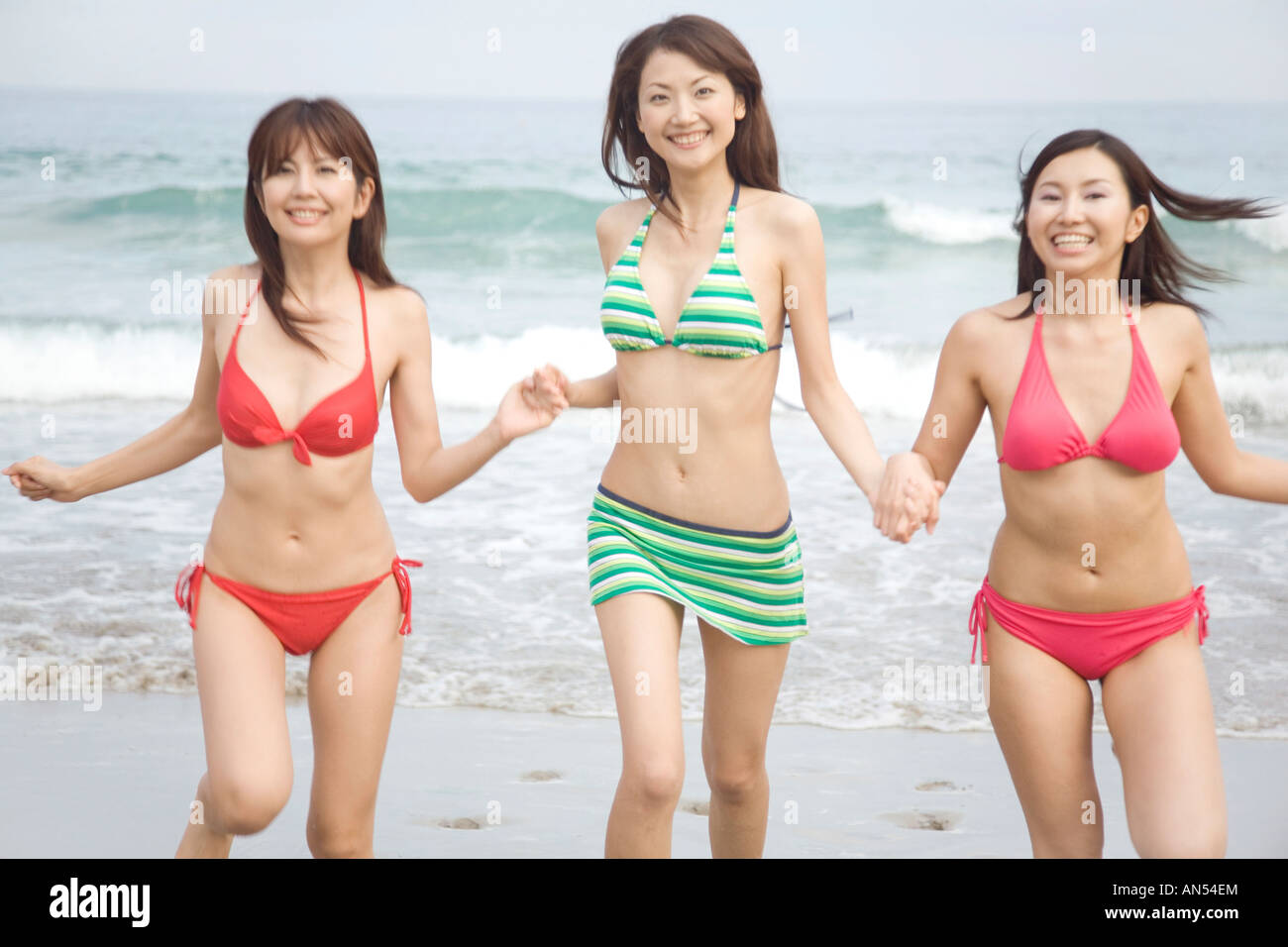 Japanese Beach Girls All Ages