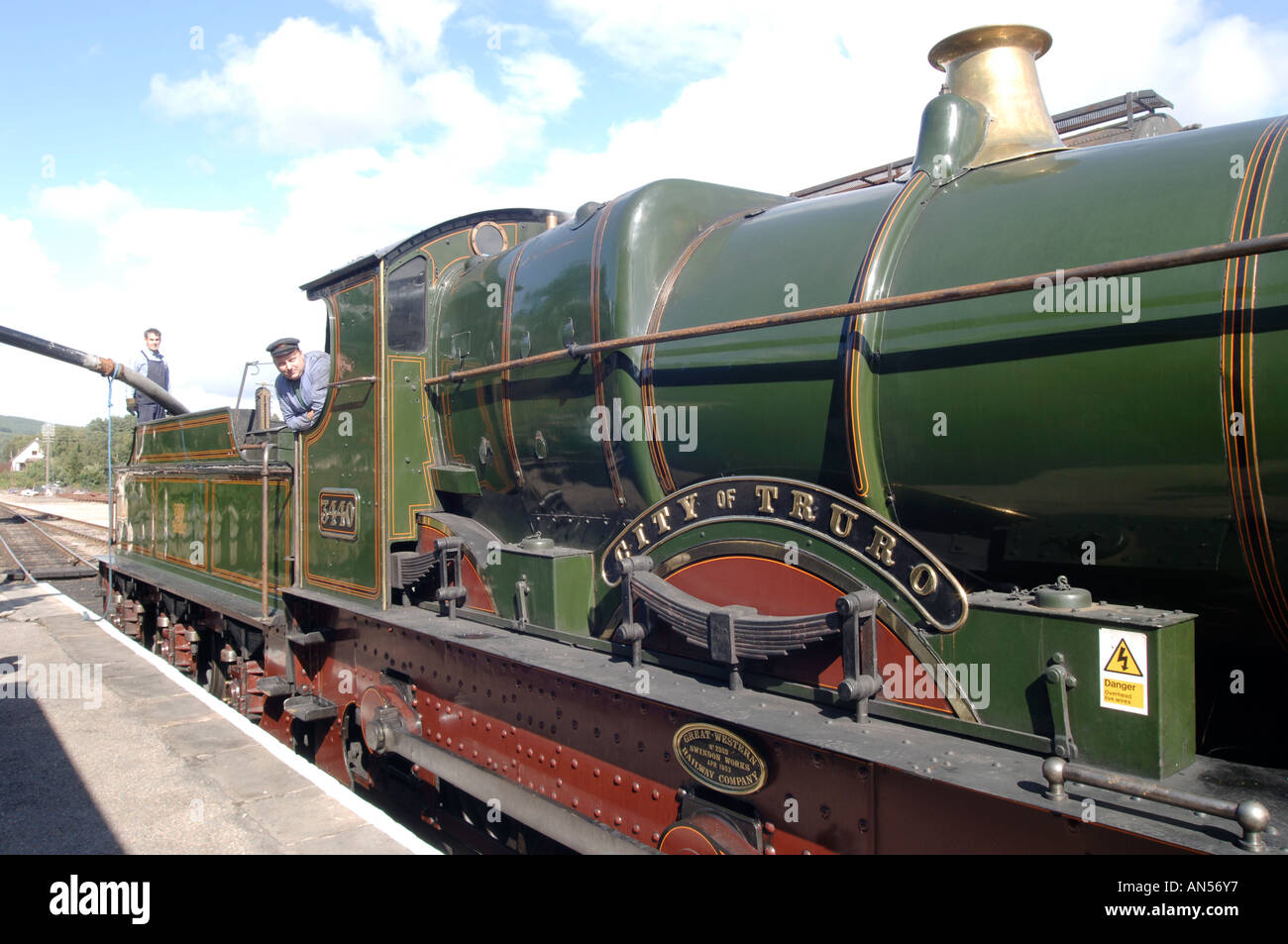 City of truro steam train hi-res stock photography and images - Alamy