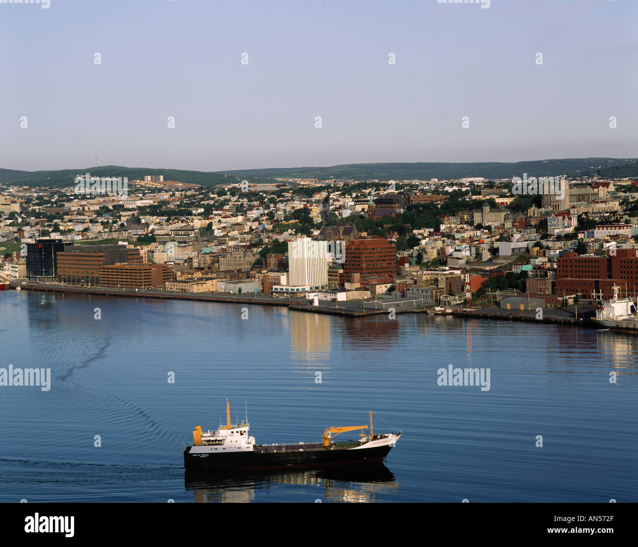 Waterfront and skyline of St John's Newfoundland Canada Stock Photo - Alamy