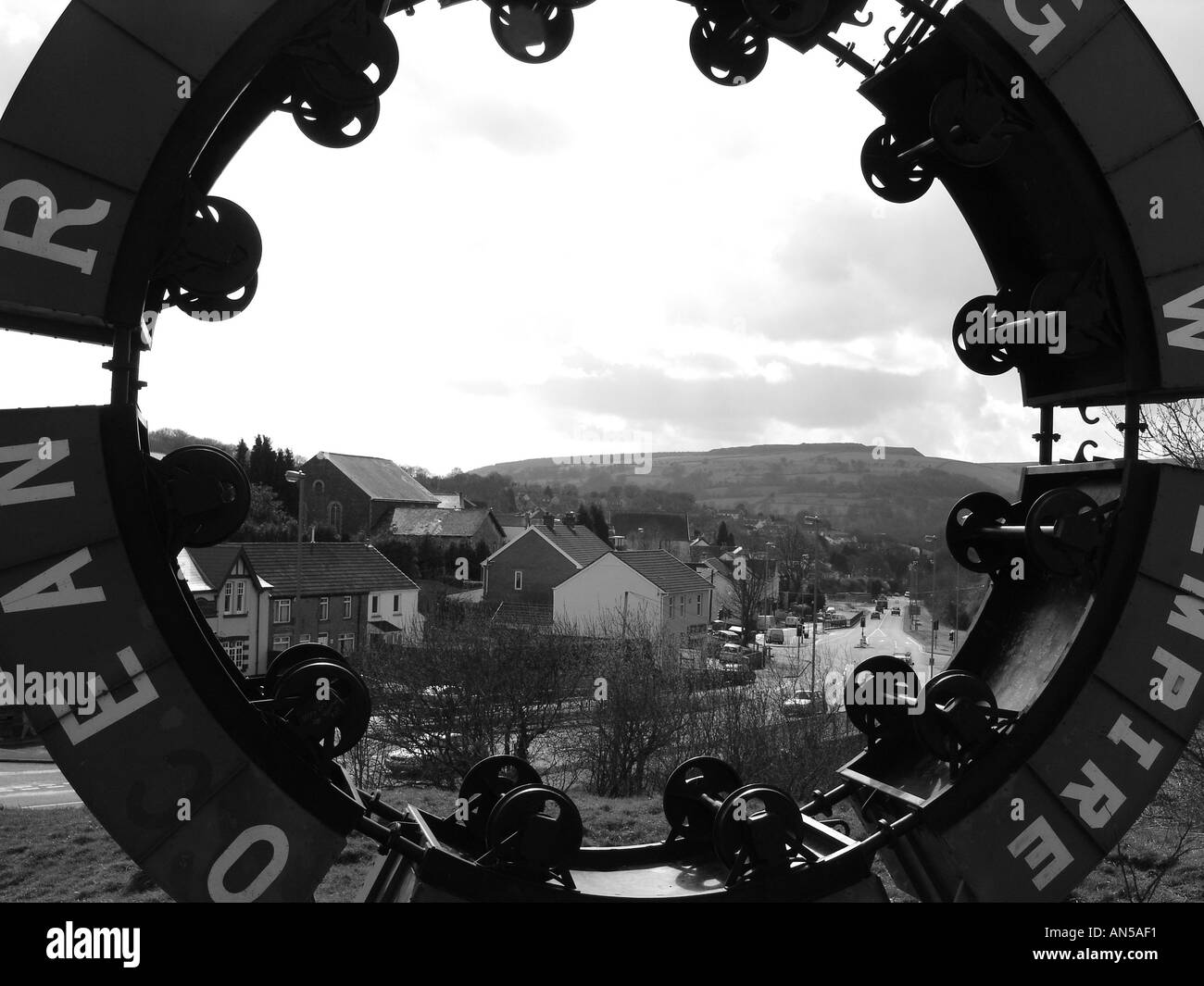 Blackwood south wales gb uk Black and White Stock Photos & Images - Alamy