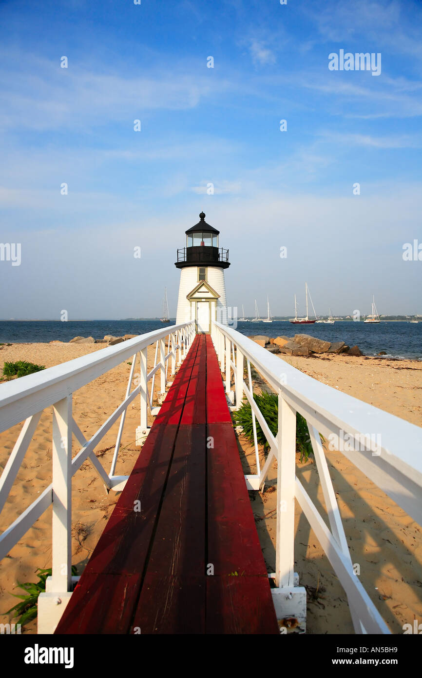 Brant Point Lighthouse Nantucket Stock Photo Alamy