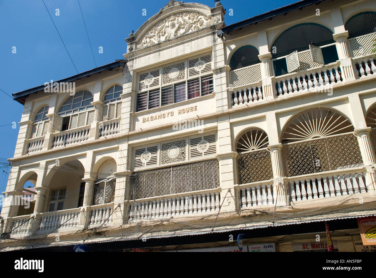 bagamoyo house, dar es salaam, tanzania Stock Photo Alamy