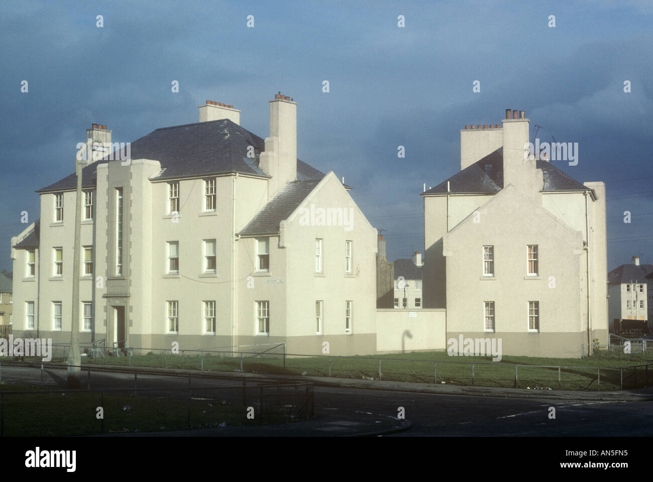 Council Houses Craigmillar Edinburgh Scotland Stock Photo Alamy