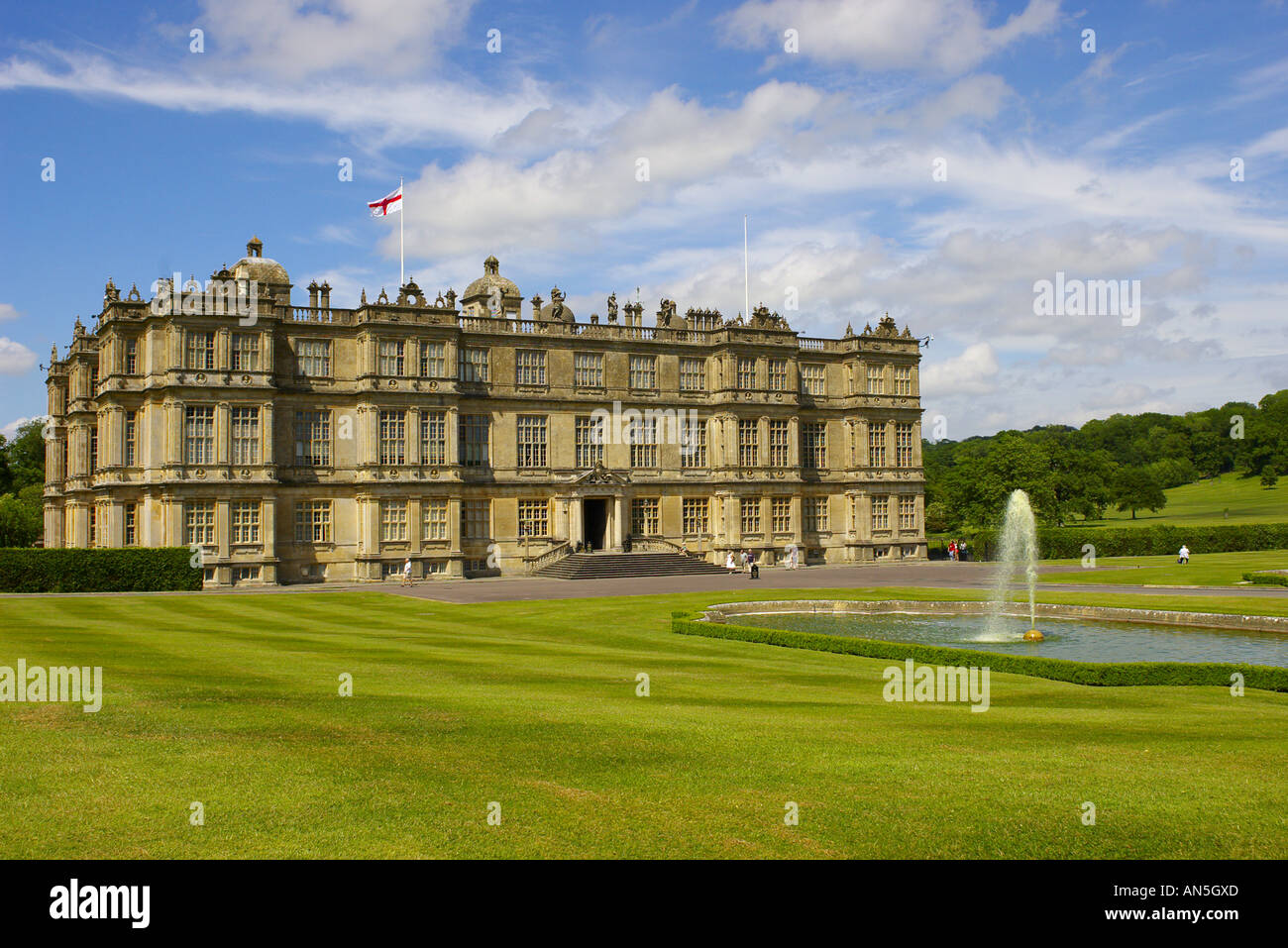 Elizabethan Tudor house Warminster Longleat stately home in Wiltshire