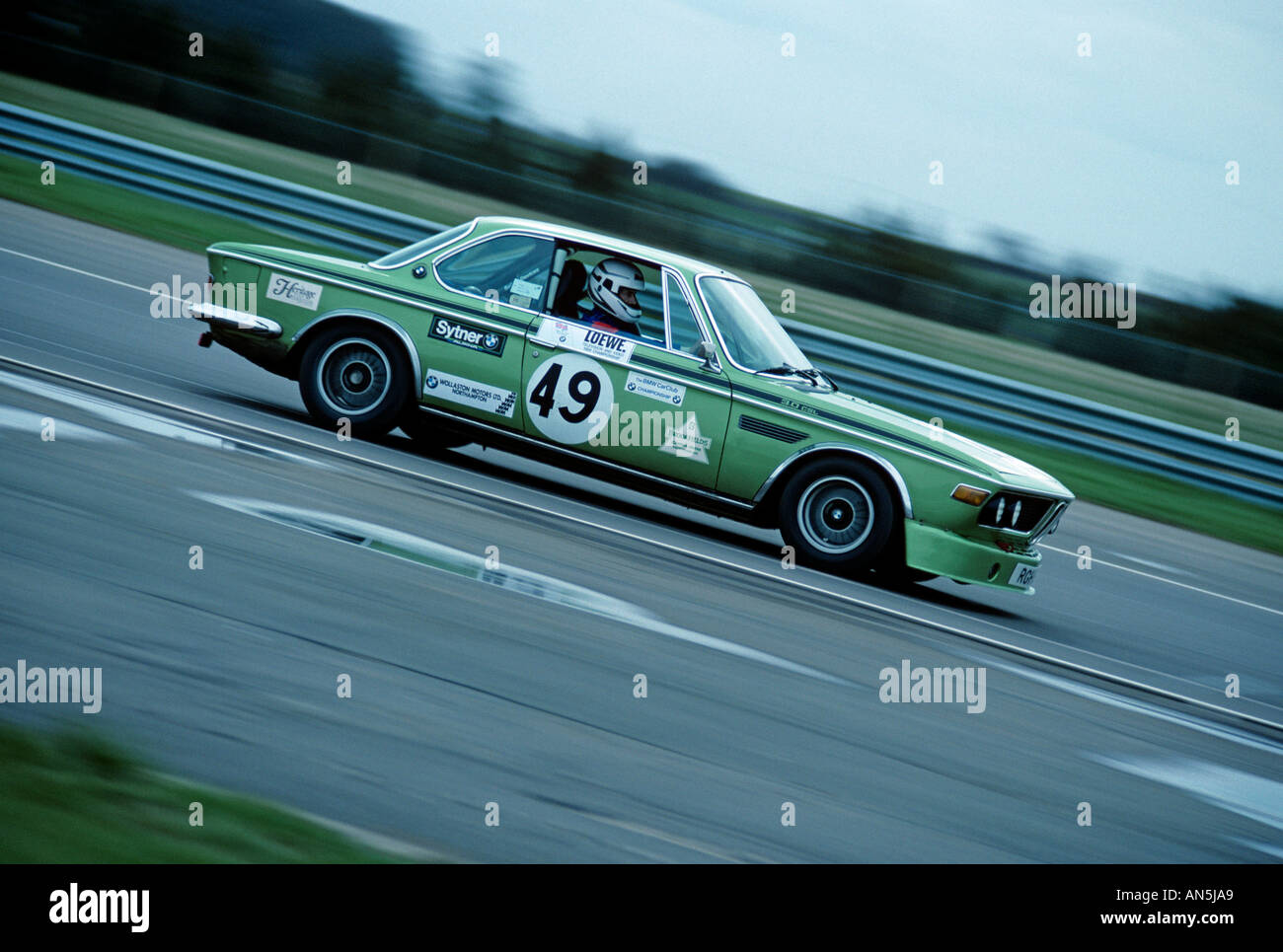 BMW 3 Litre CSL Silverstone 11 3 1989 Stock Photo - Alamy