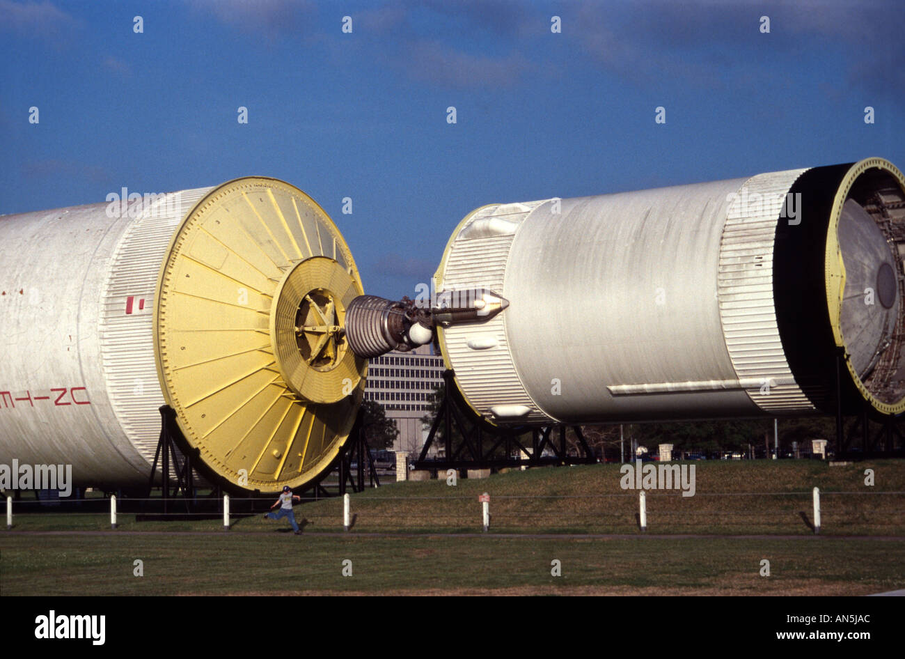 Parts of a Saturn V Rocket Stock Photo Alamy