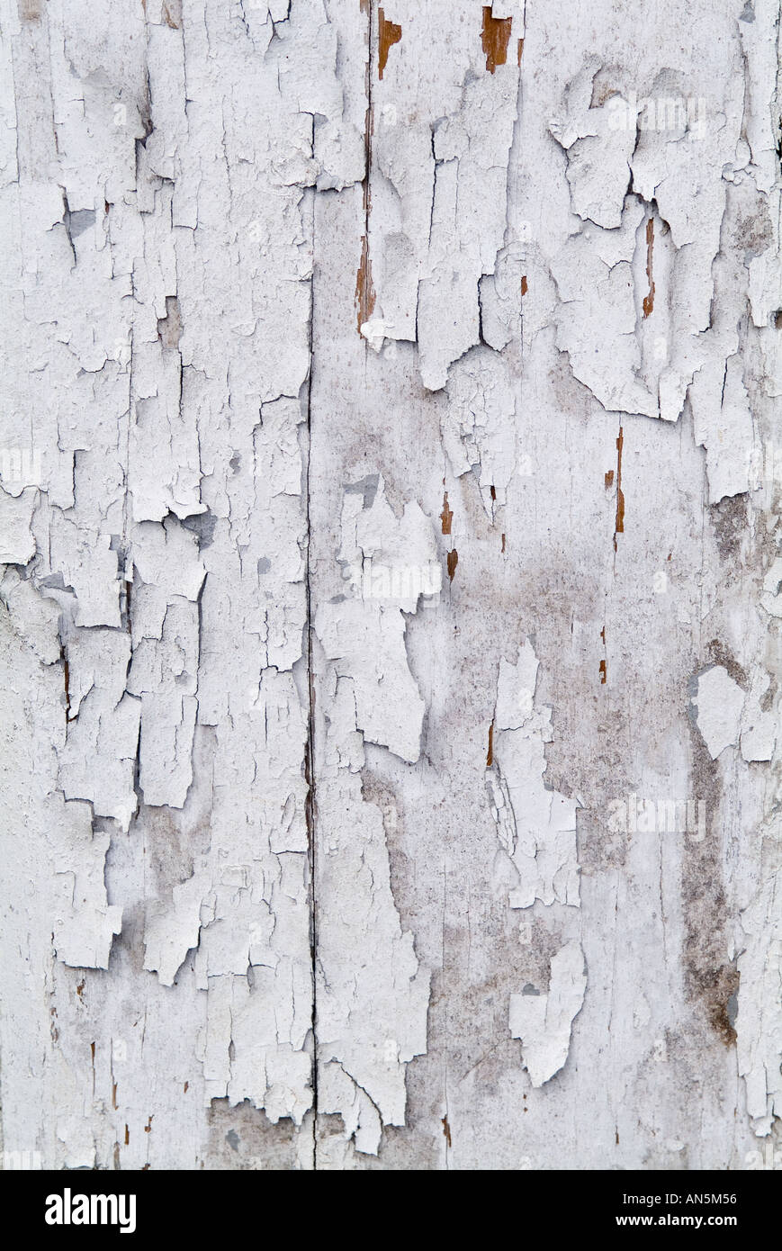 Peeling Paint on wood textures and patterns Stock Photo