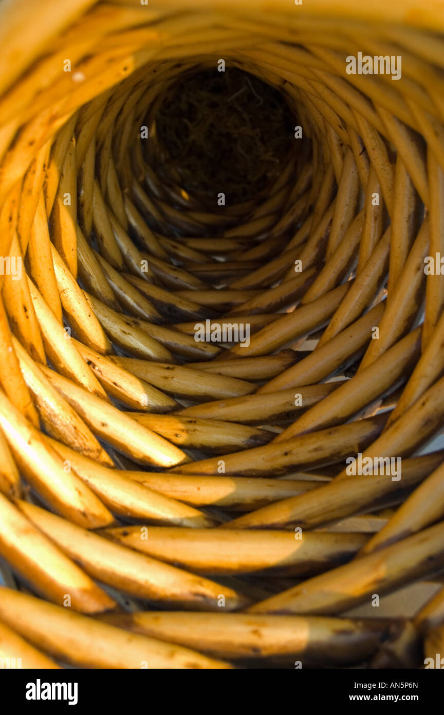 Basket weave pattern Stock Photo