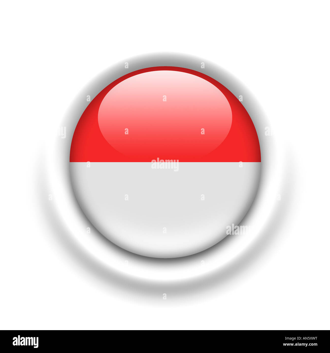 Flag of The Monaco and Flag of The Indonesia Stock Photo Alamy