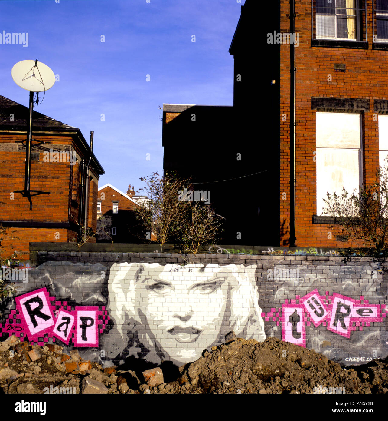 Graffiti art in urban area Stock Photo Alamy
