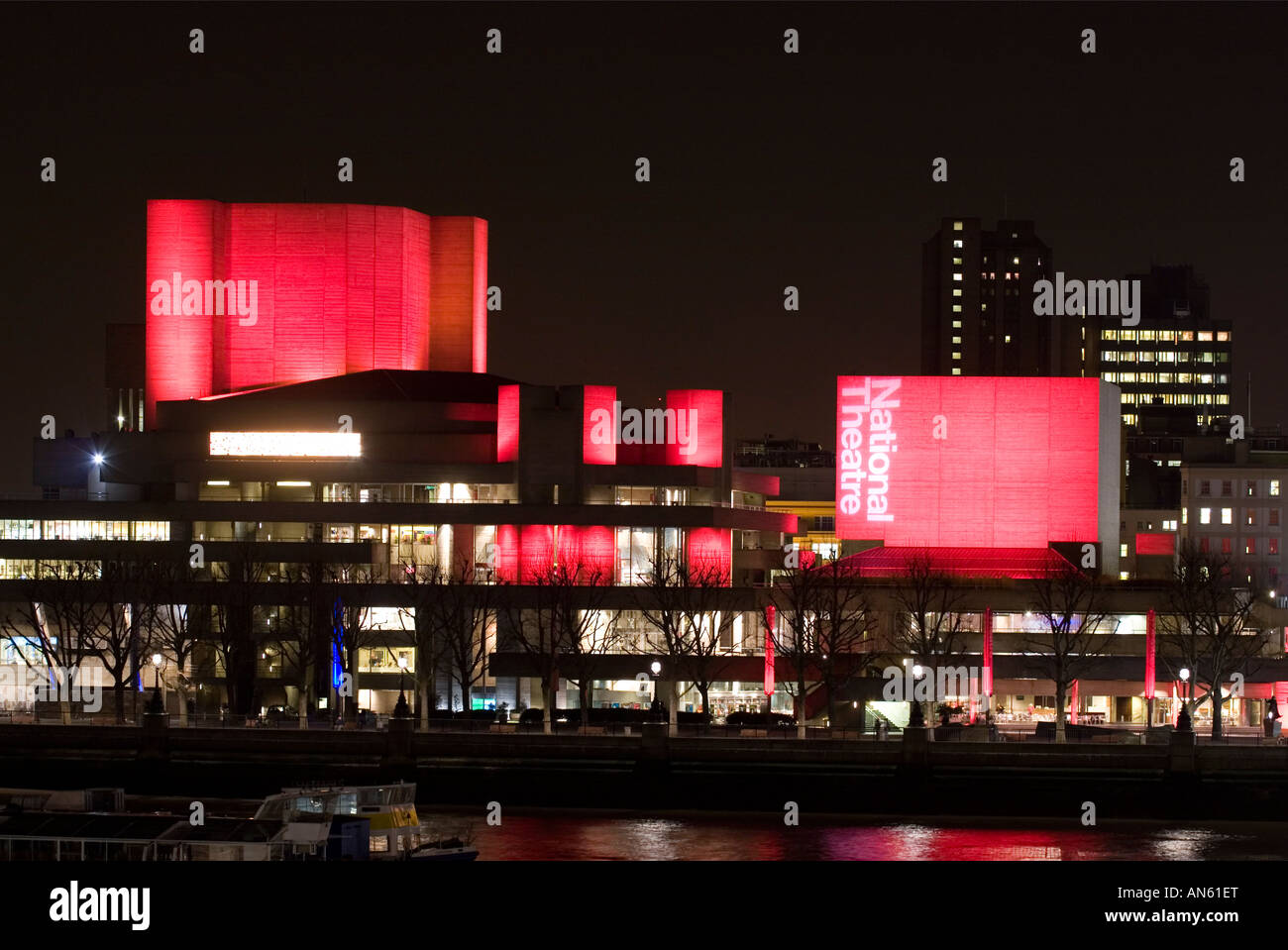 National Theatre - South Bank Centre - London Stock Photo