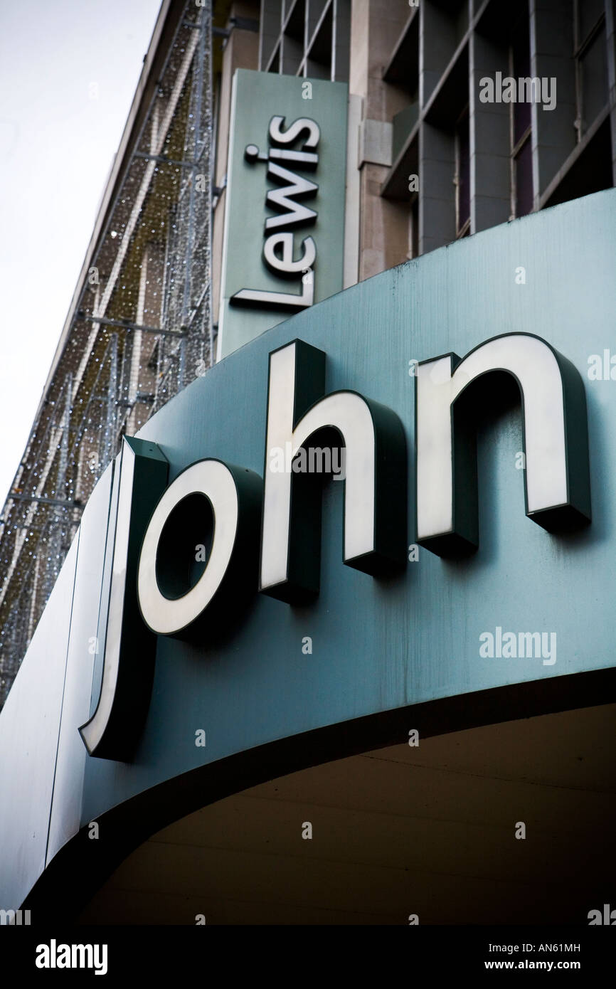 John Lewis department store on Oxford street Stock Photo Alamy