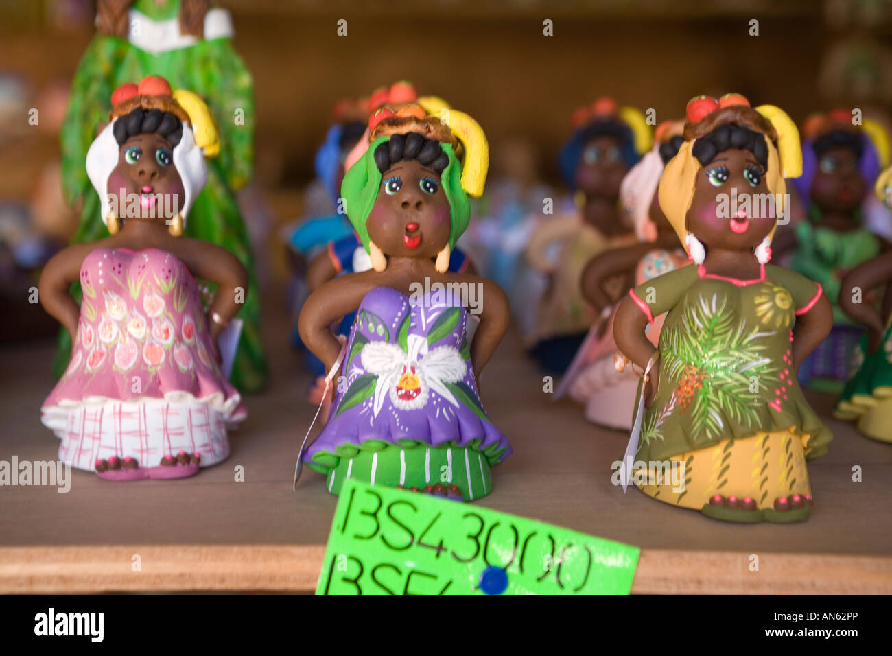 Venezuela Margarita island Aldea Dolls Stock Photo Alamy