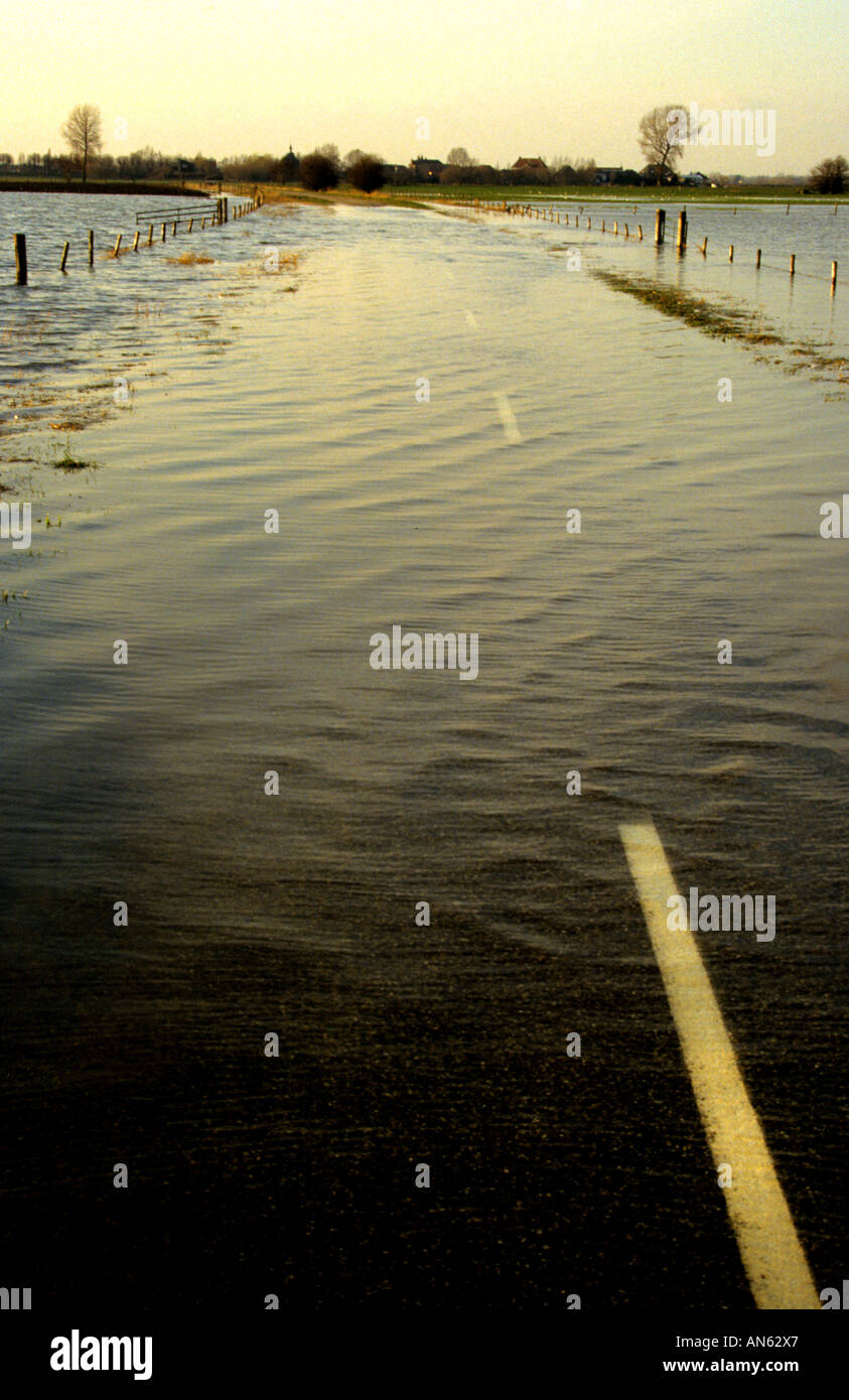 Overijssel ijssel overflow river inundation hi-res stock photography ...