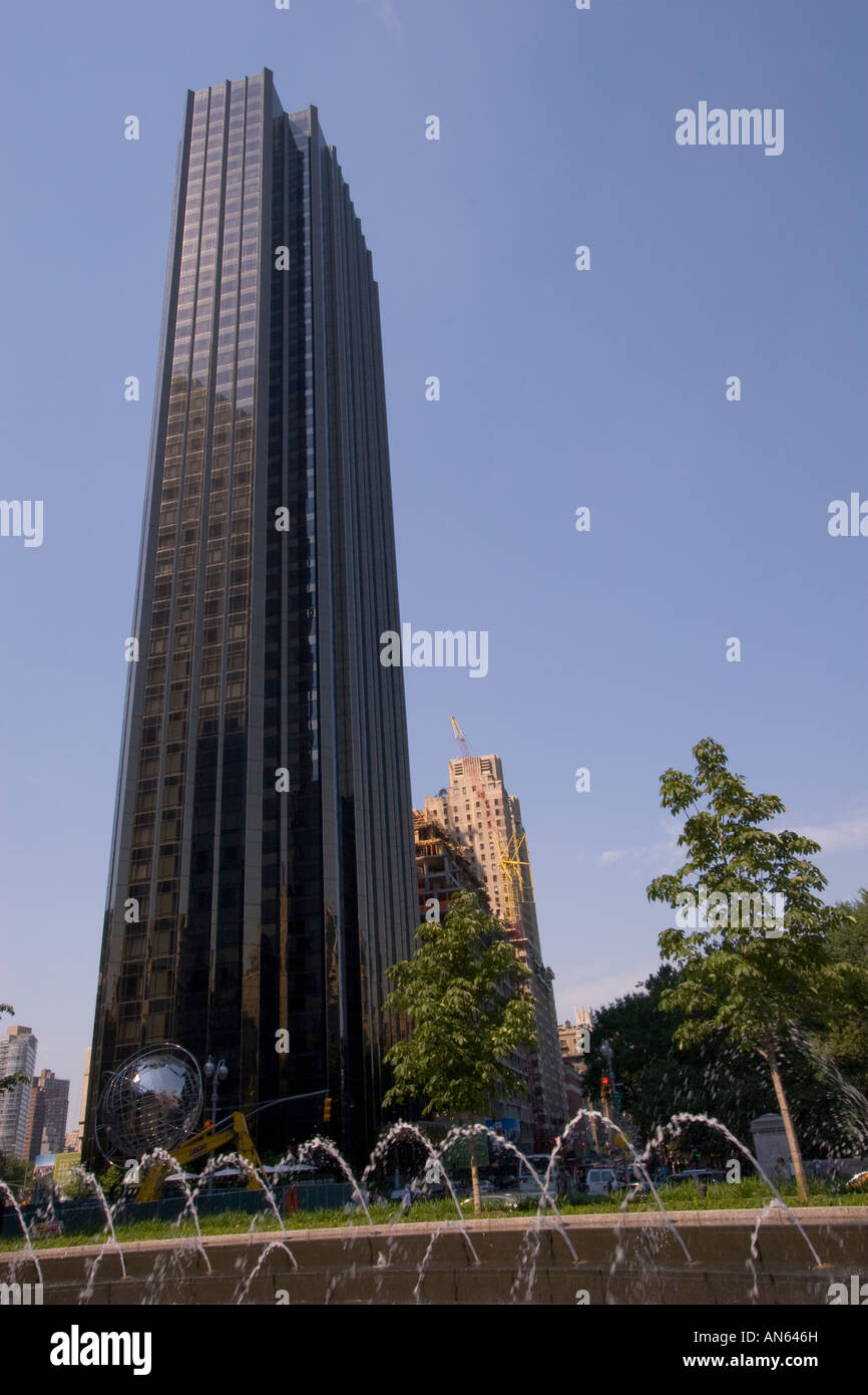 Trump Tower Hotel New York Central Park Stock Photo - Alamy
