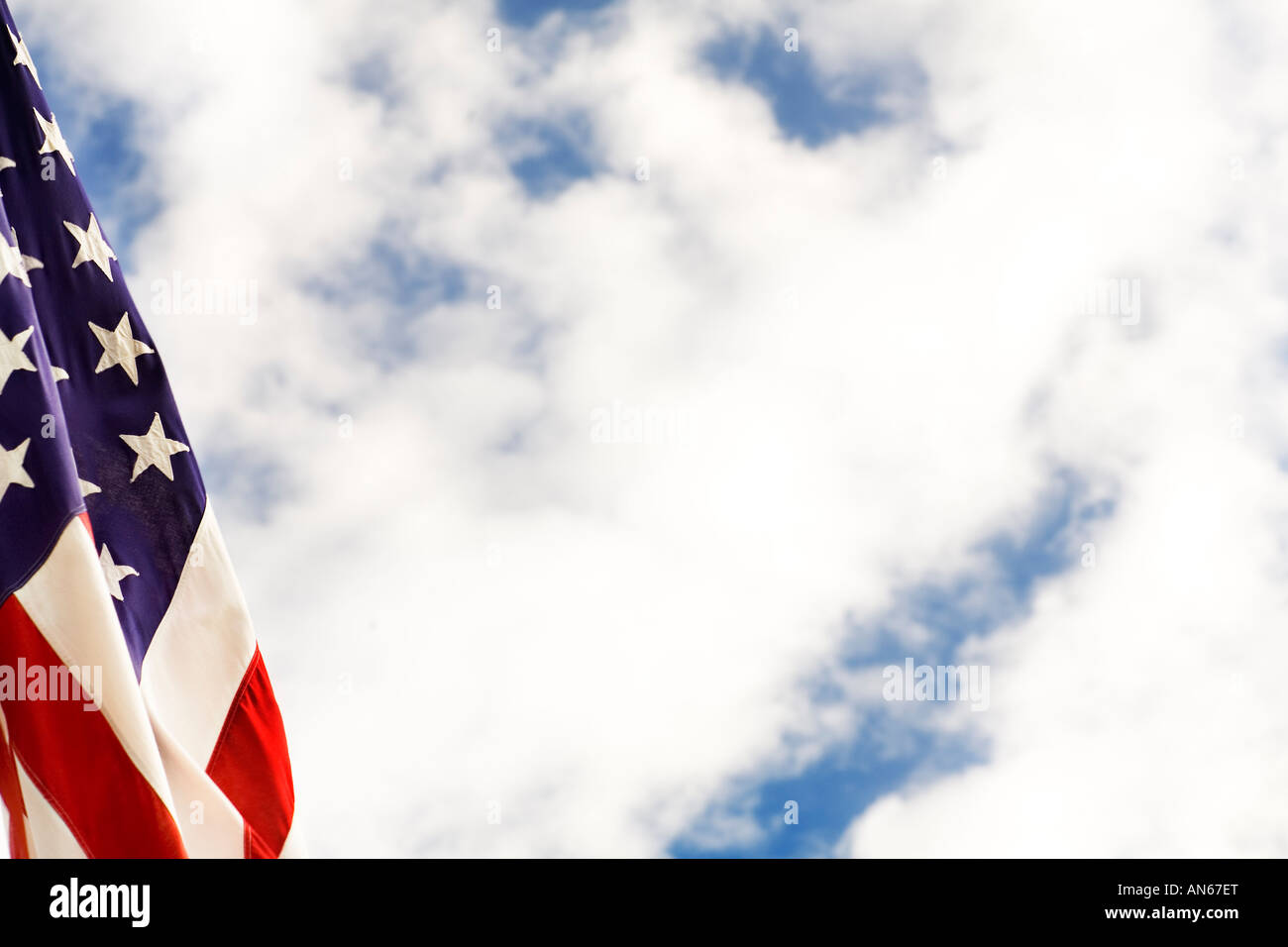 An American flag Stock Photo
